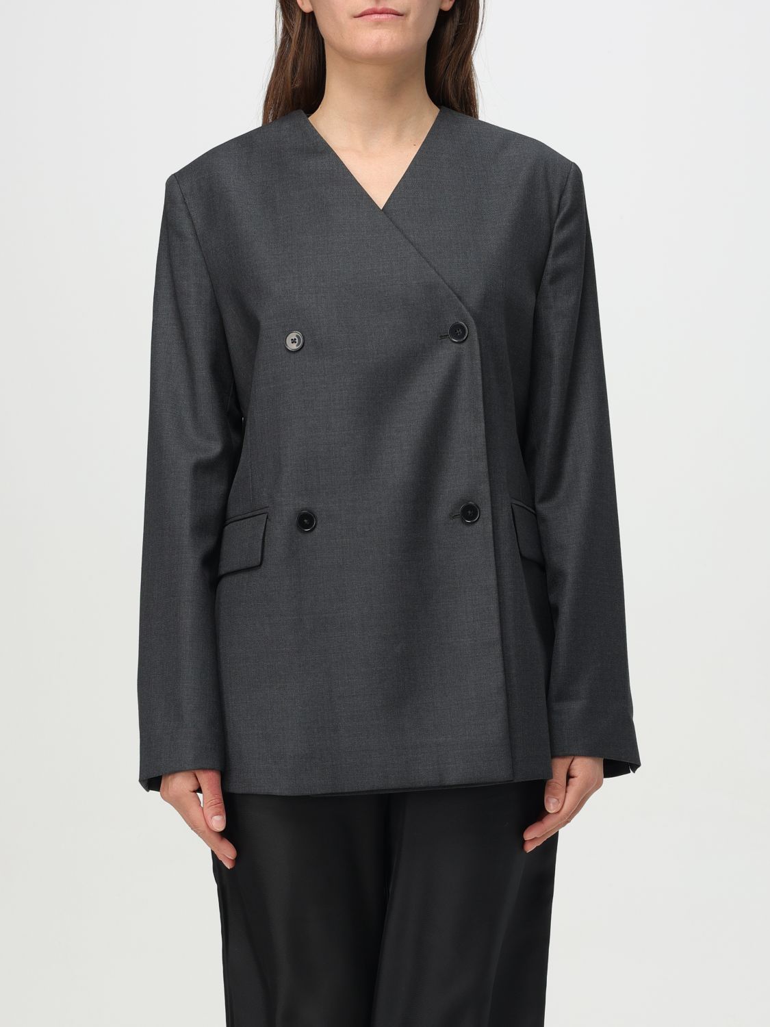 LOULOU STUDIO BLAZER LOU LOU STUDIO WOMAN COLOR BLACK G86845002