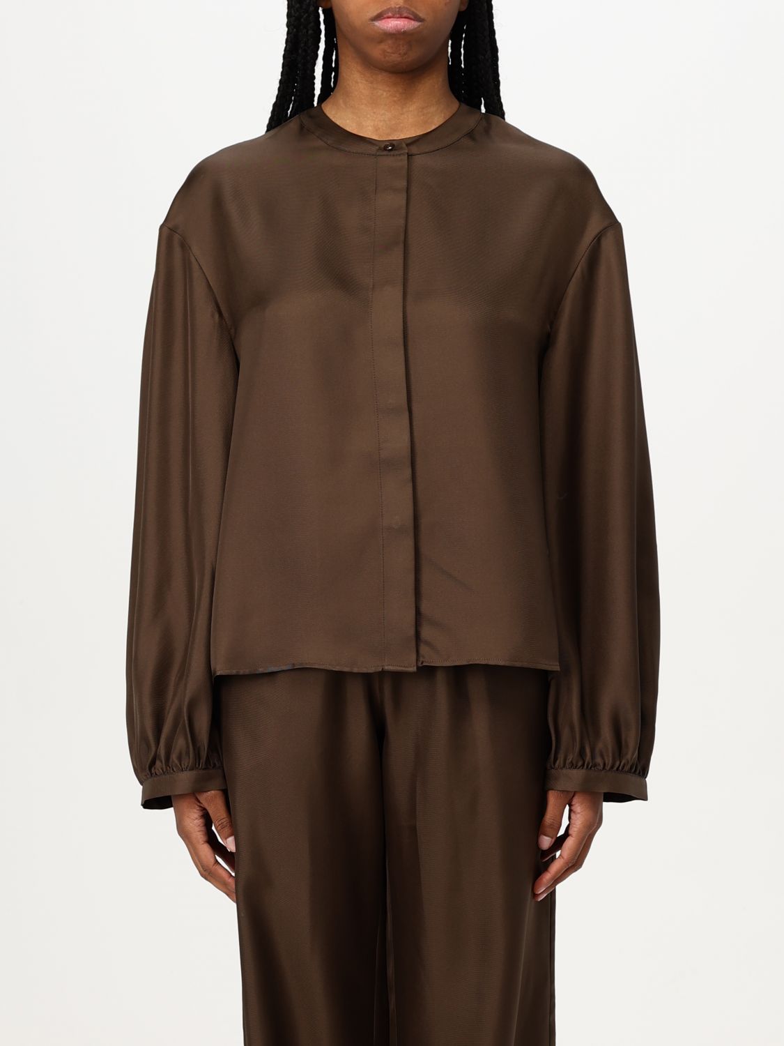 Loulou Studio Shirt Lou Lou Studio Woman Color Beige In Beige