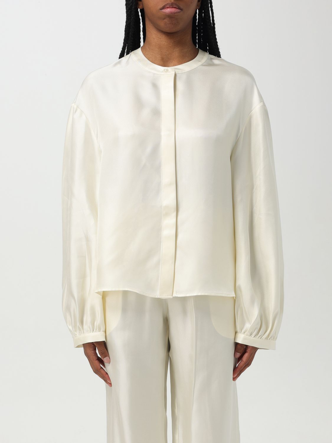 LOULOU STUDIO SHIRT LOU LOU STUDIO WOMAN COLOR CREAM G86846078
