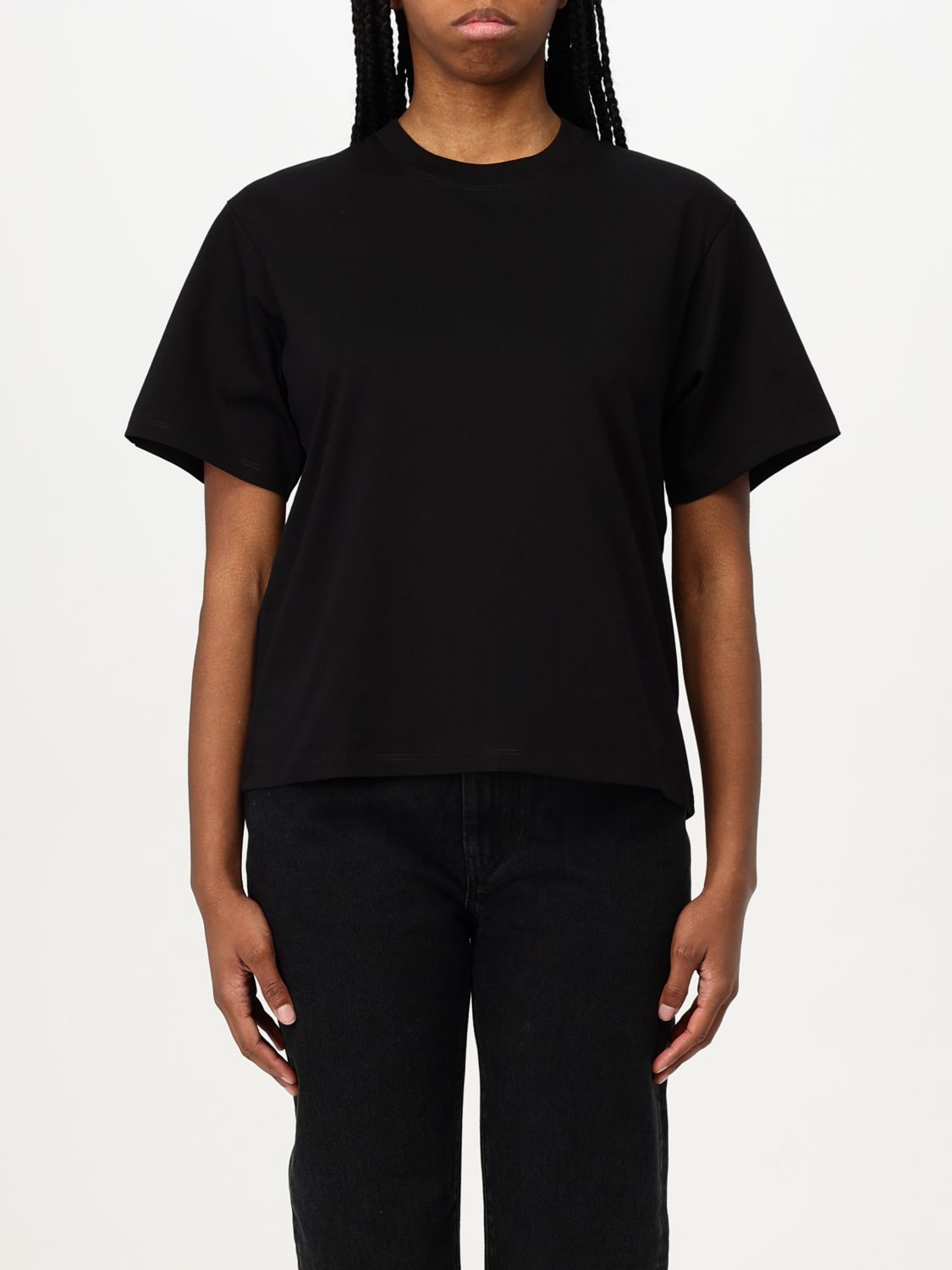 LOULOU STUDIO T-SHIRT LOU LOU STUDIO WOMAN COLOR BLACK G86847002