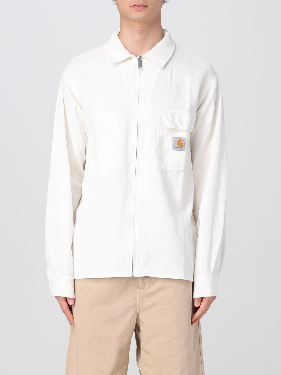 Carhartt Rainer Shirt Jacket In White