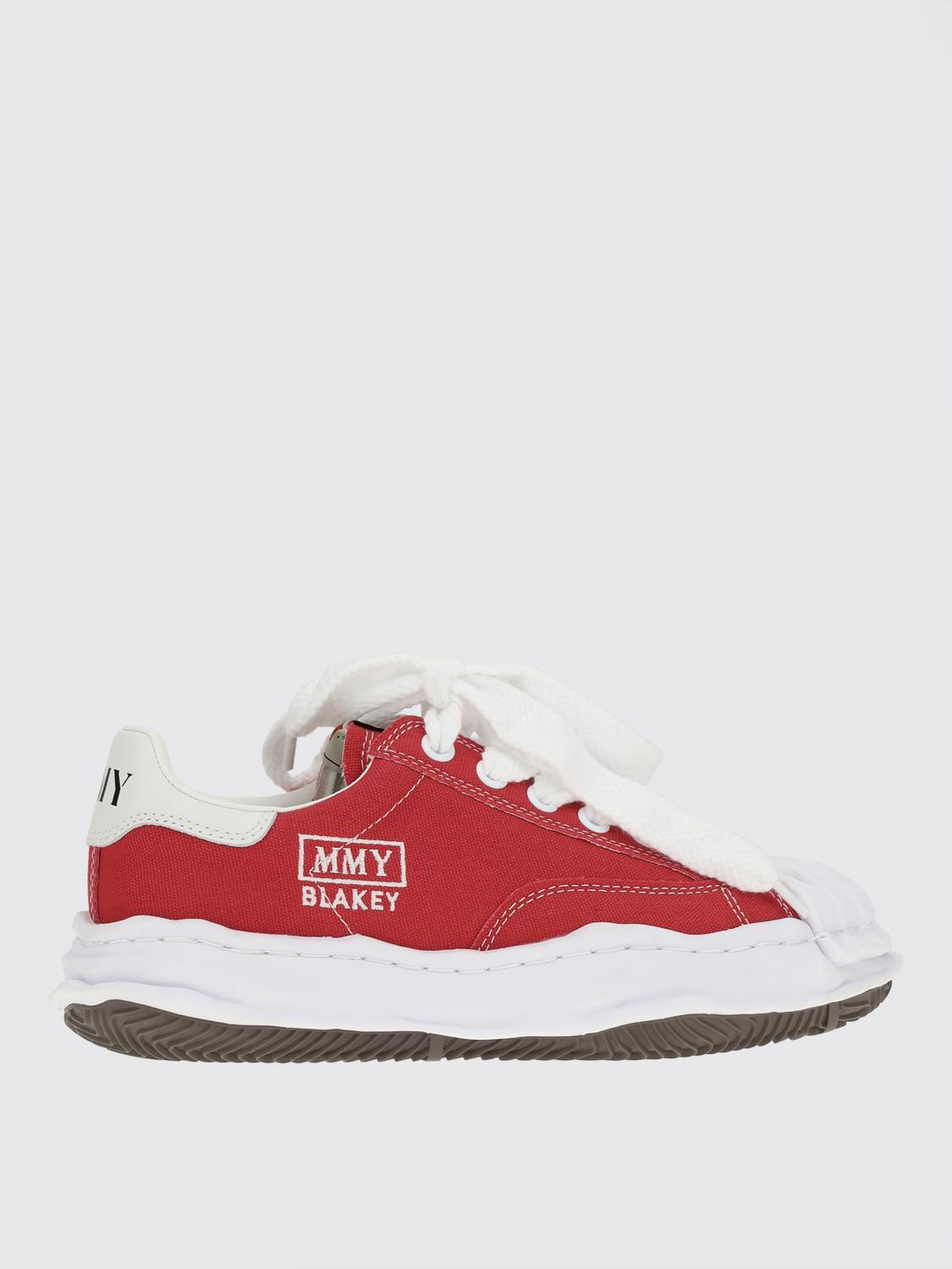 MAISON MIHARA YASUHIRO Sneakers Men color Red　MAISON MIHARA YASUHIRO スニーカー メンズ カラー レッド MAISON