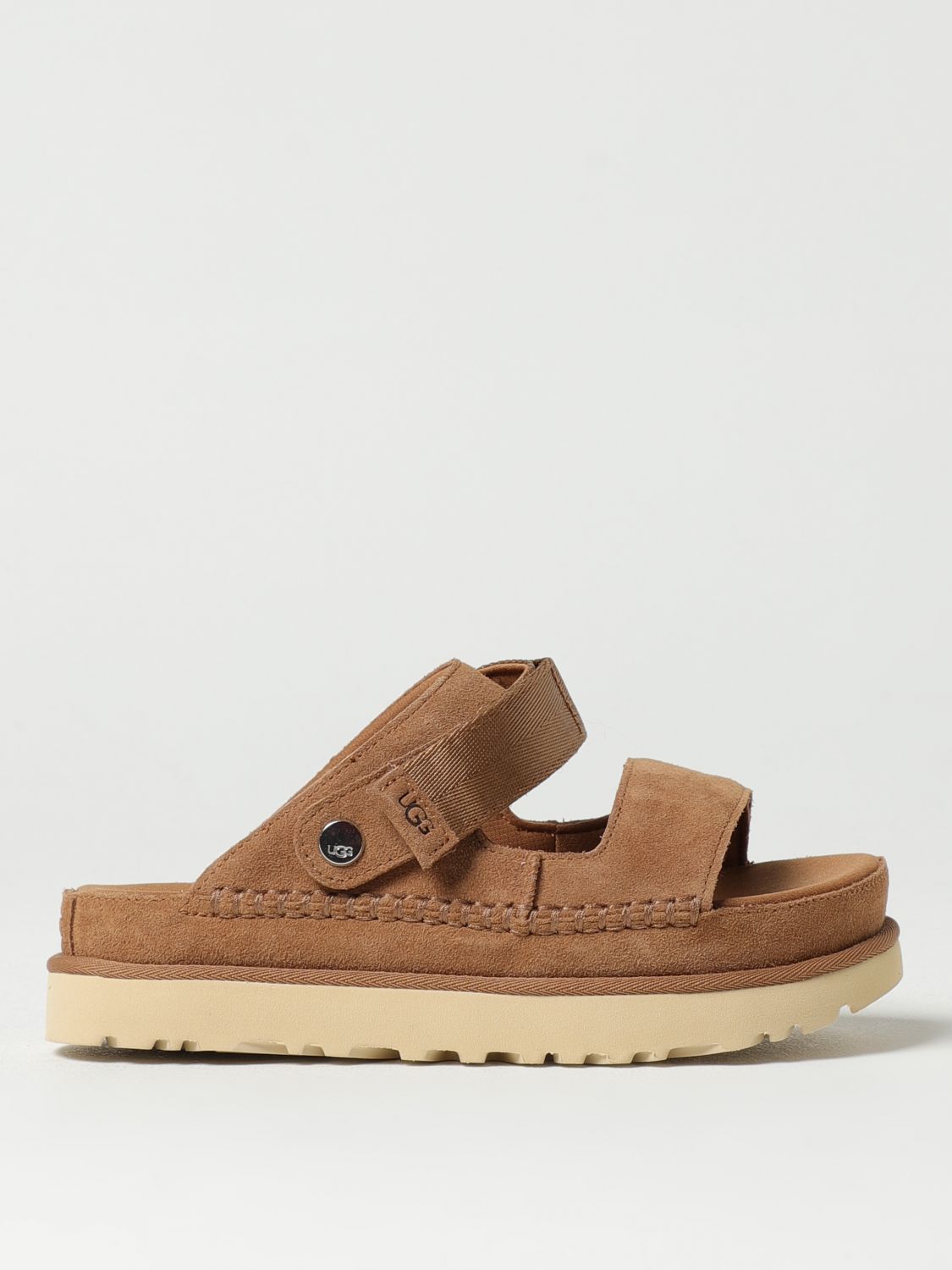 UGG FLAT SANDALS UGG WOMAN COLOR WALNUT G86906600