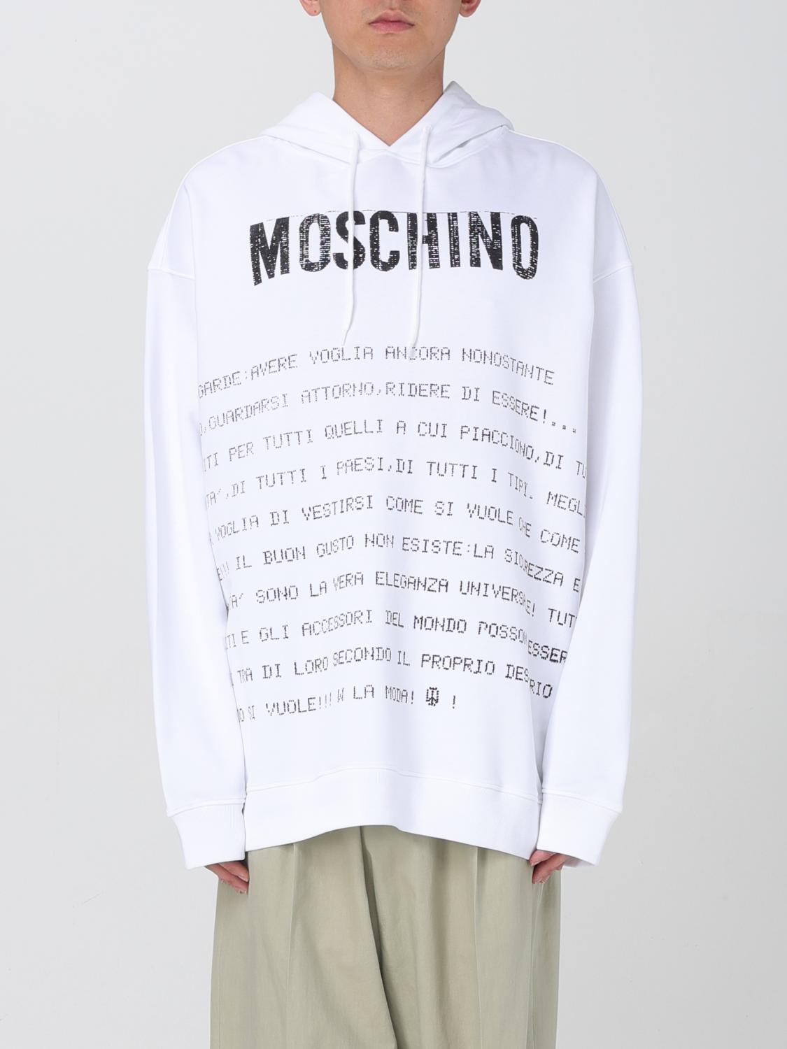 MOSCHINO COUTURE Sweatshirt Herren Farbe Weiß