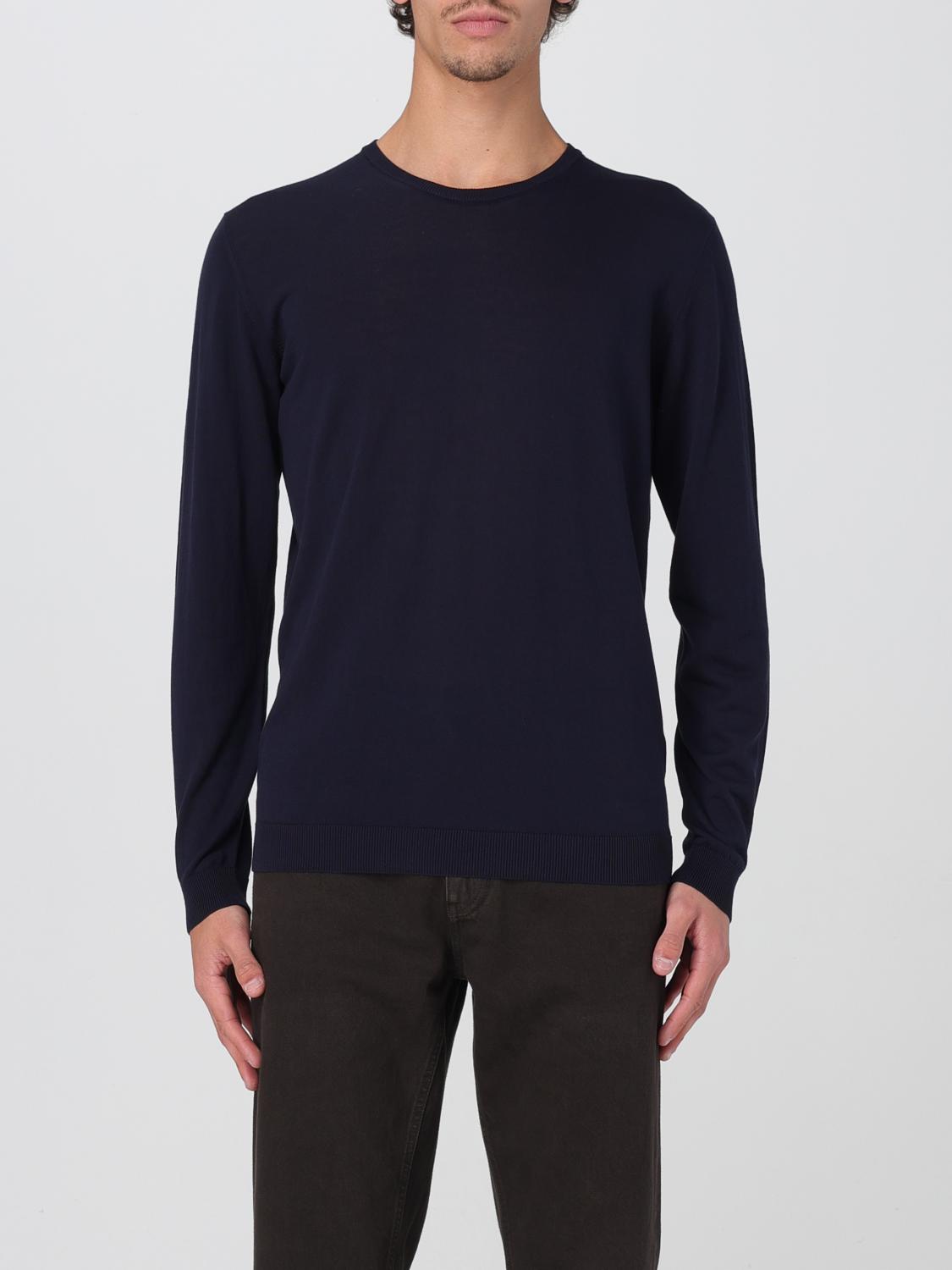 Roberto Collina Crewneck Sweater In Blue
