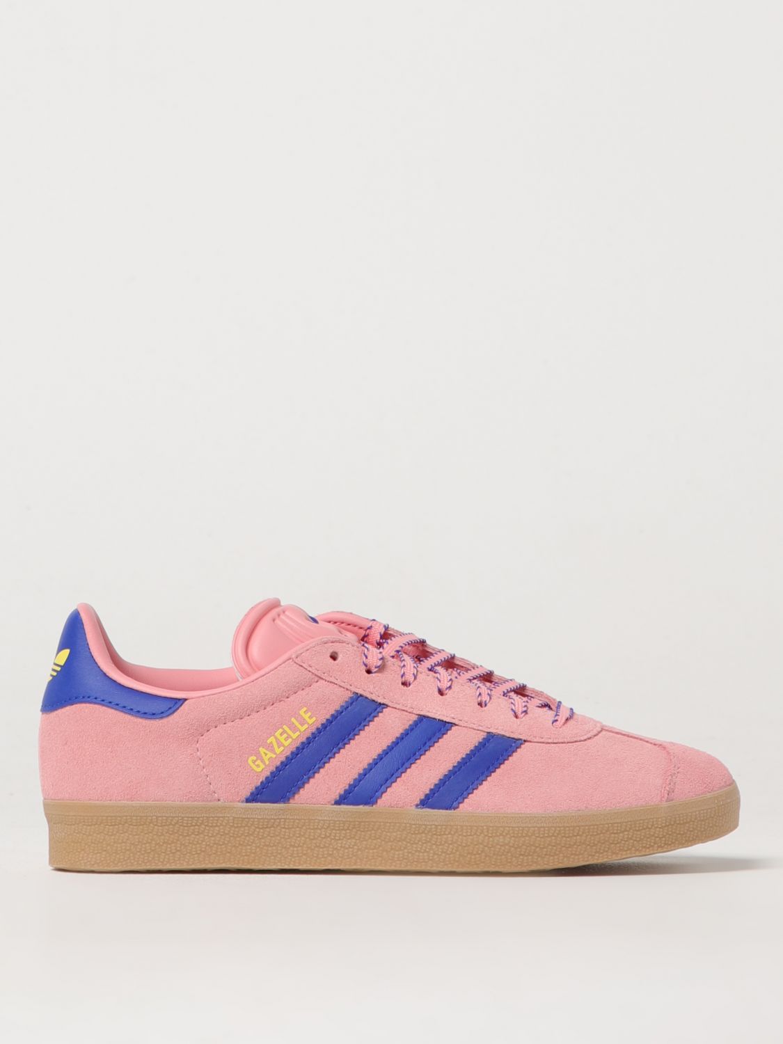 Adidas Originals Womens Semi Pink Spark Lucid Bl Gazelle Suede Low-top Trainers In Pink