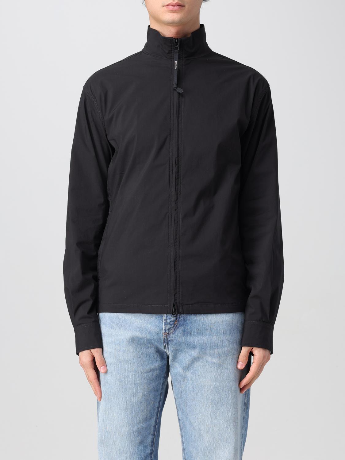 Aspesi Regular Fit Shirt In Black