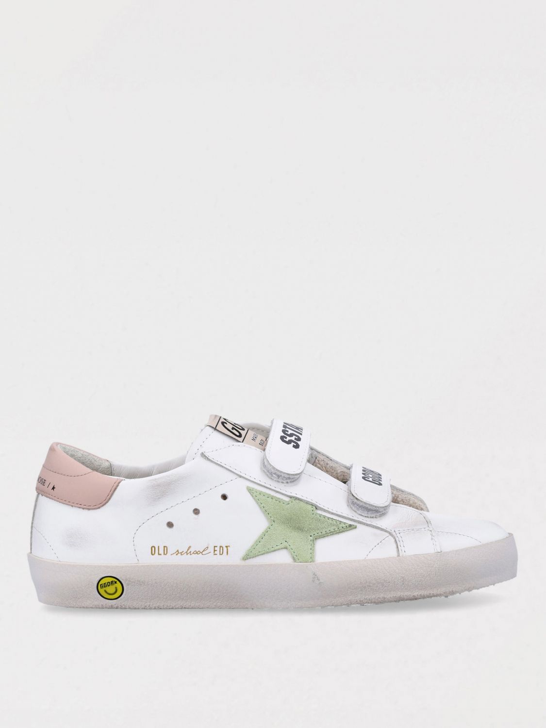 Shop Golden Goose Sneakers Kids Color White