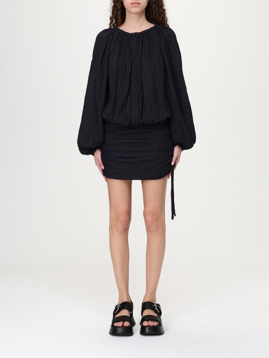 Isabel Marant Dress  Woman Color Black In Black