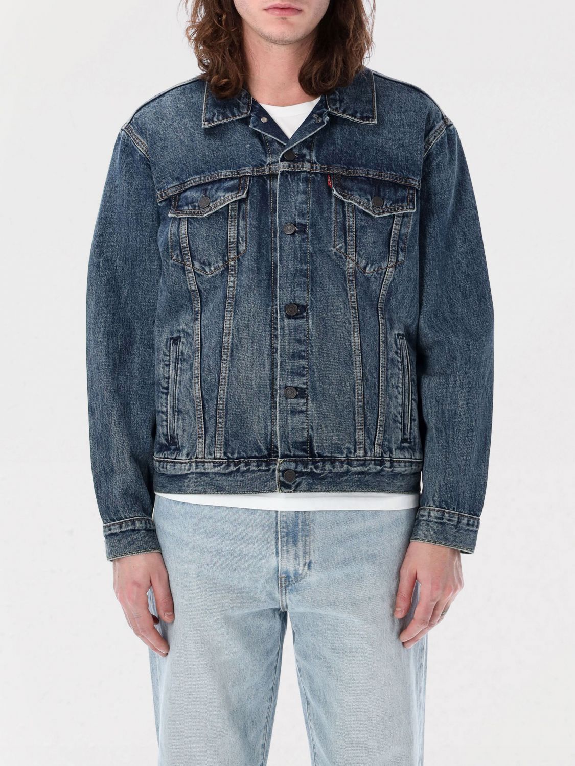 Levi's The Trucker Denim Jacket In Blue
