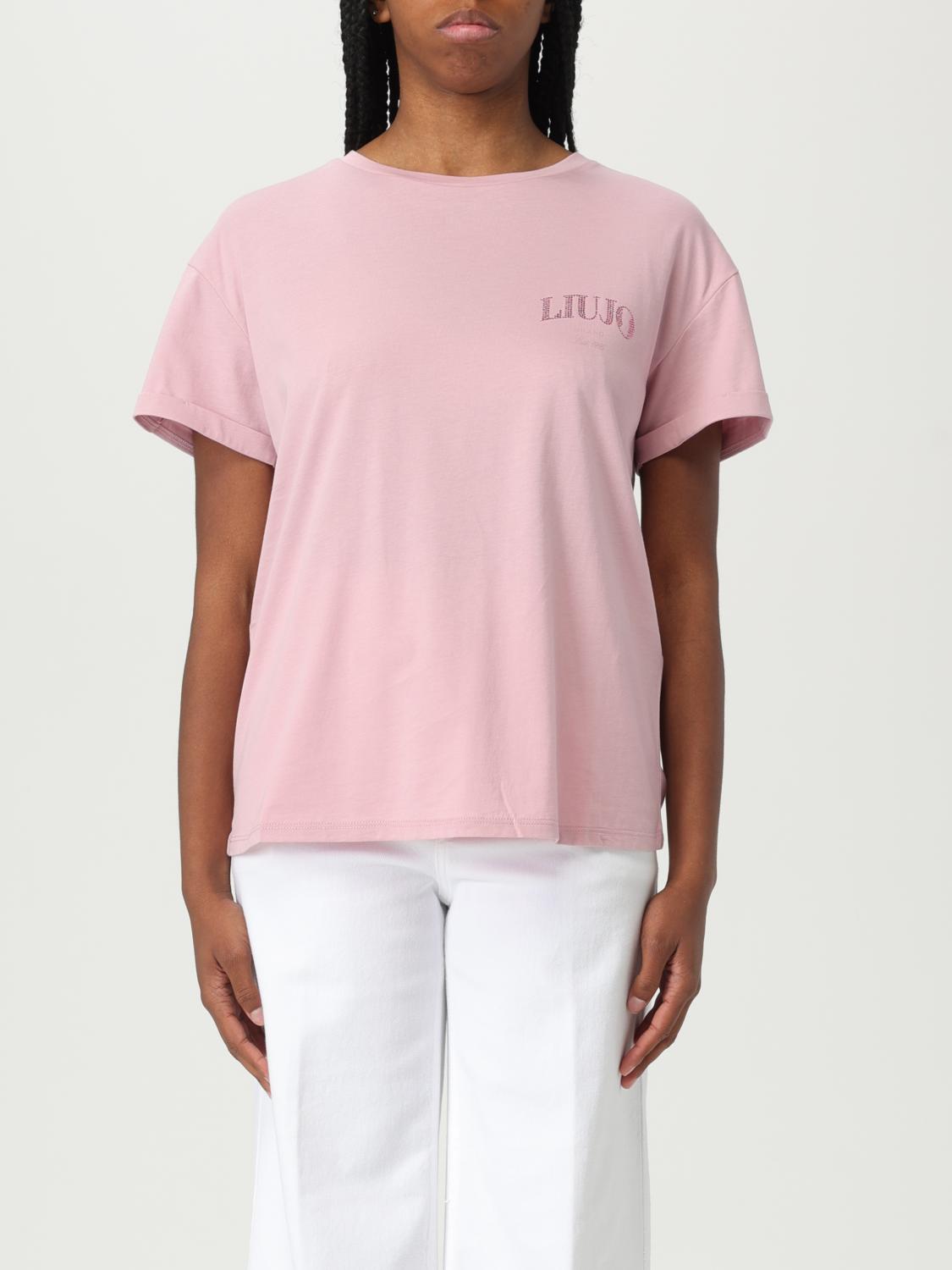 Liu •jo T-shirt In Cotone Con Logo Liu Jo