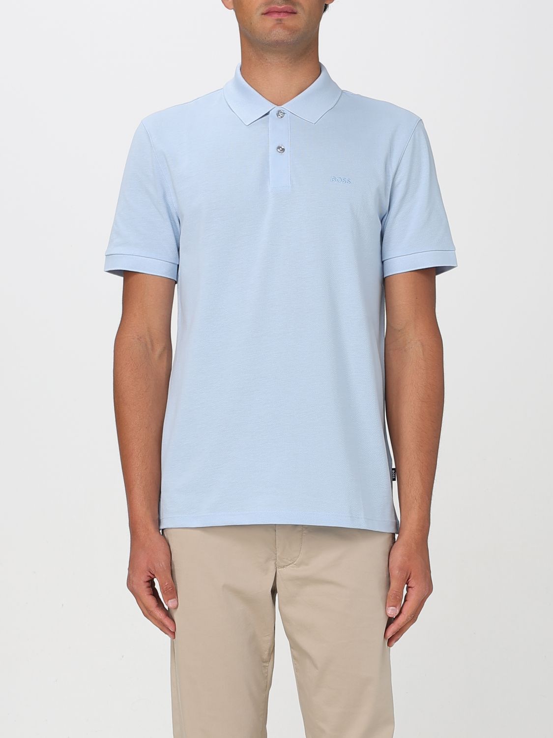 Shop Hugo Boss Polo Shirt Boss Men Color Blue