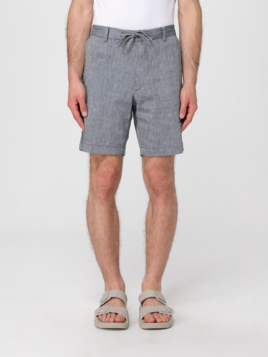 Hugo Boss Shorts Boss Herren Farbe Blau In Gray