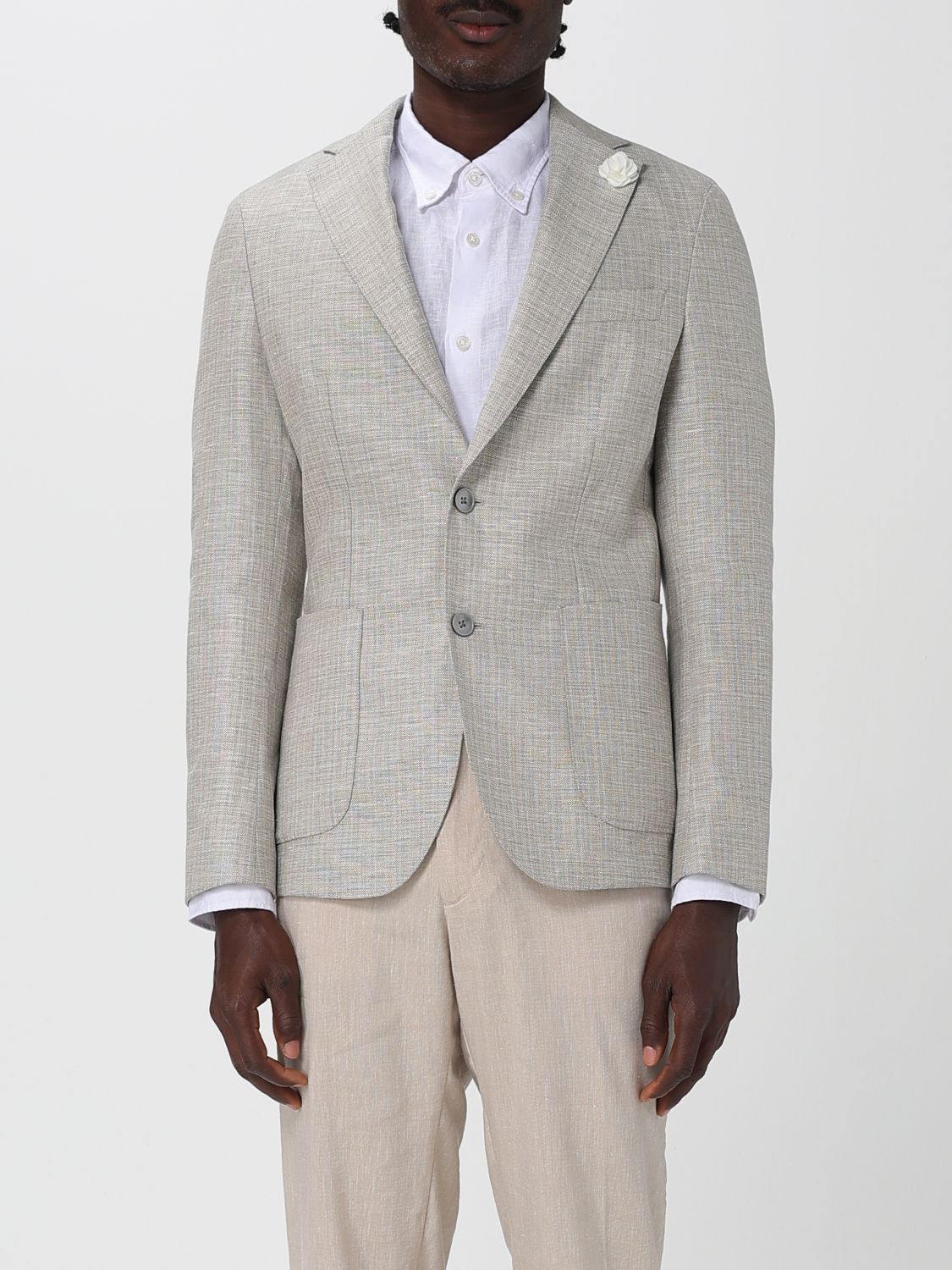 Hugo Boss Blazer Boss Herren Farbe Beige In Gray