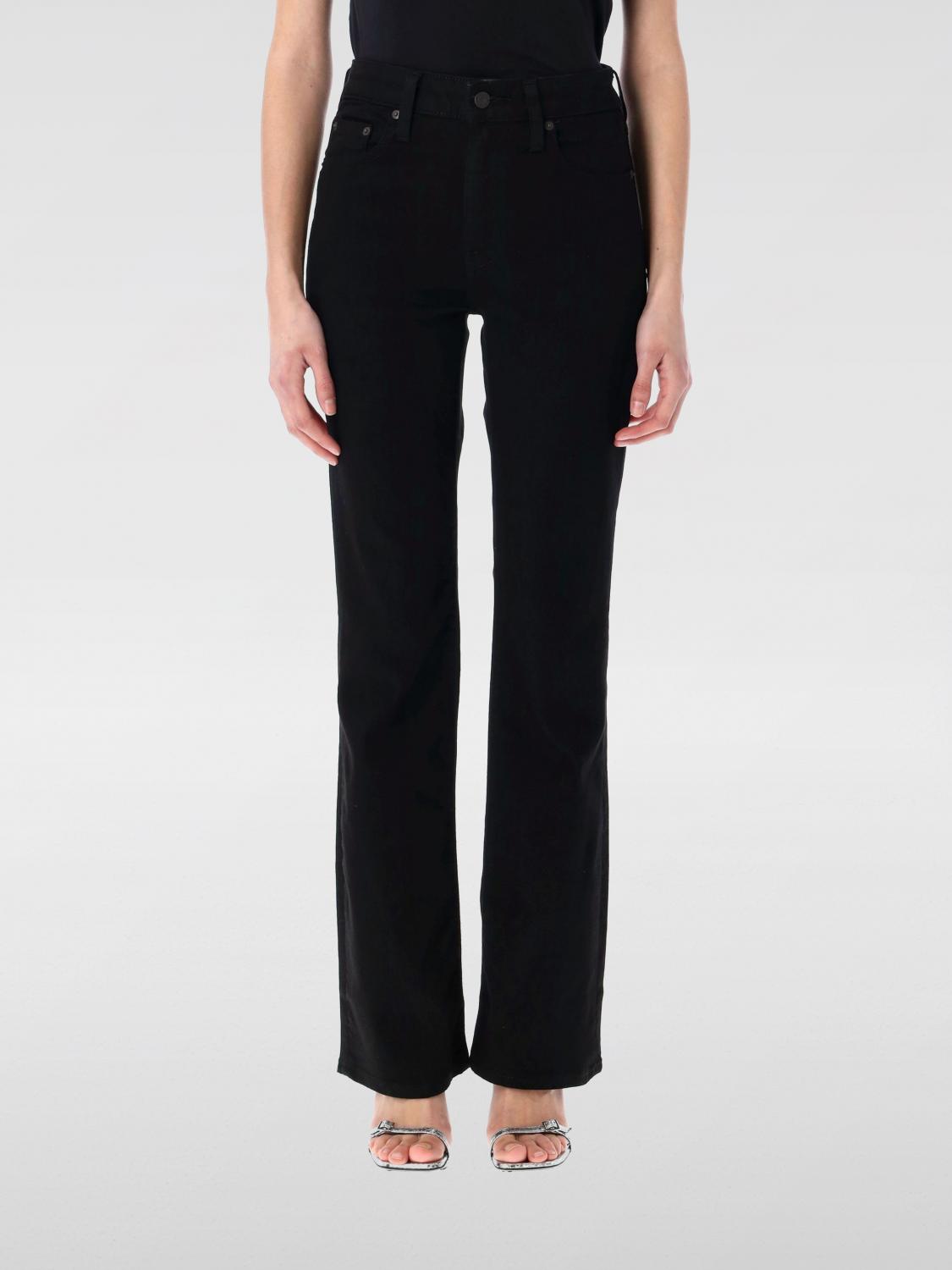 Levi's Levis 318 Shaping Wide Leg Clever G In Black