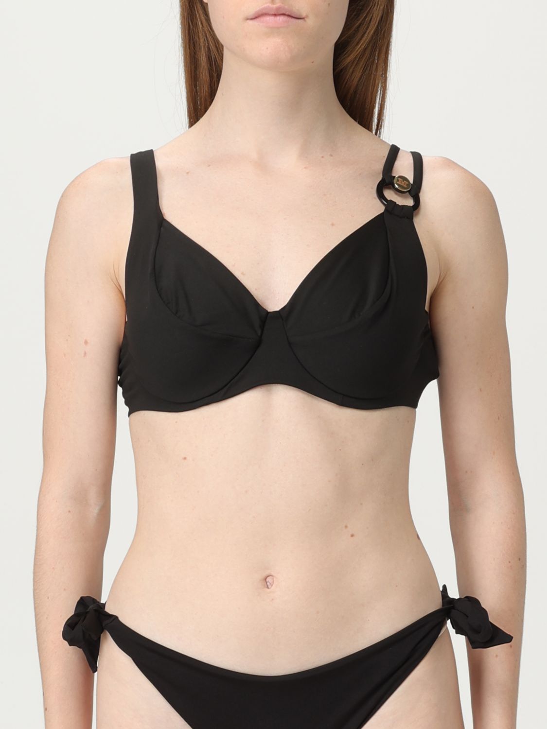 Max Mara Swimsuit Woman Black In Black