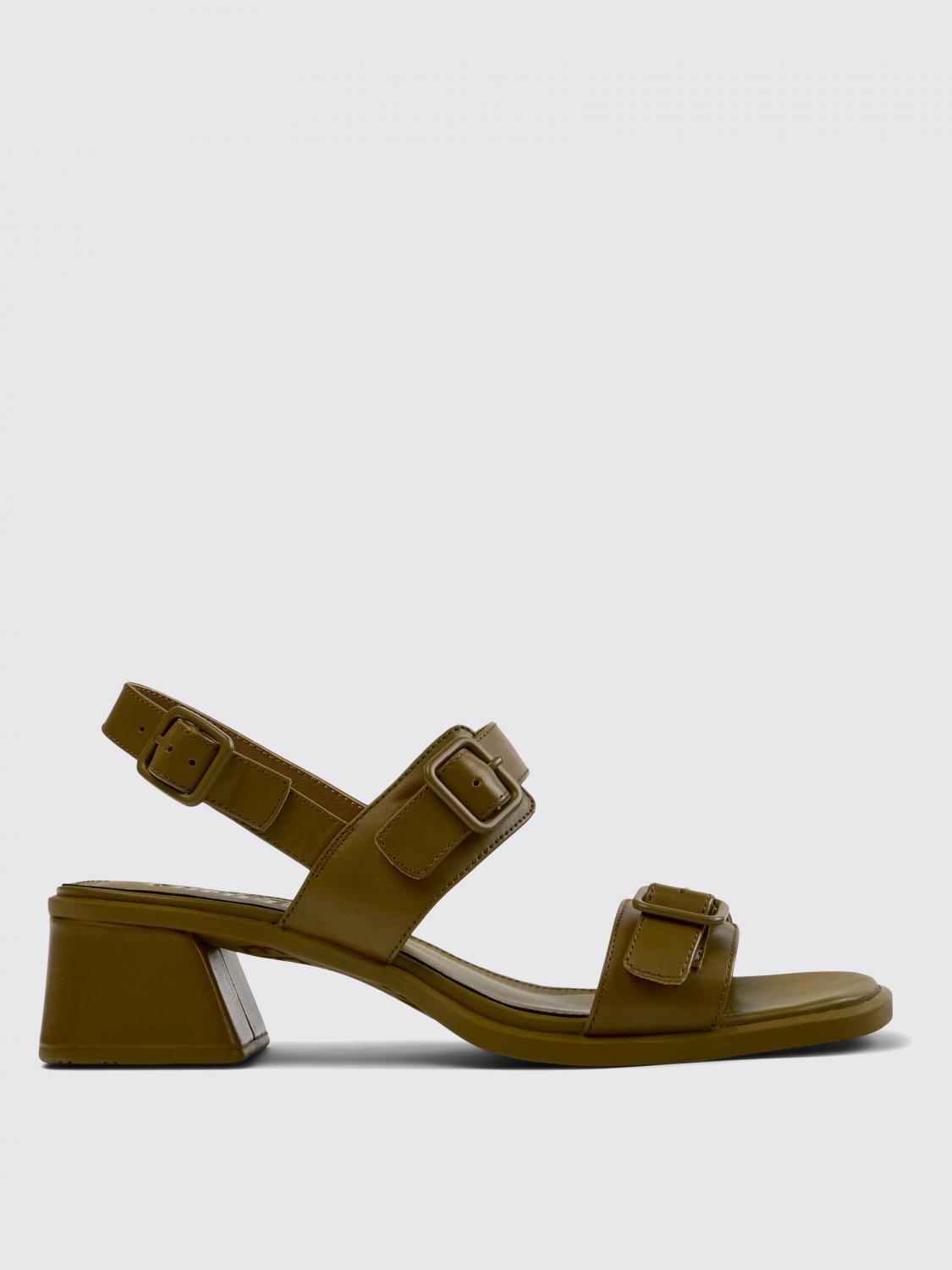 CAMPER HEELED SANDALS CAMPER WOMAN COLOR GREEN G87291012