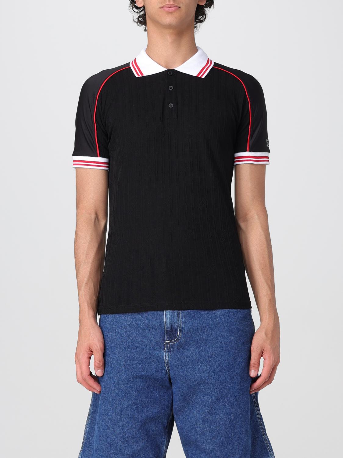 Polo Shirt GCDS Men color Black Polo Shirt GCDS Men color Black
