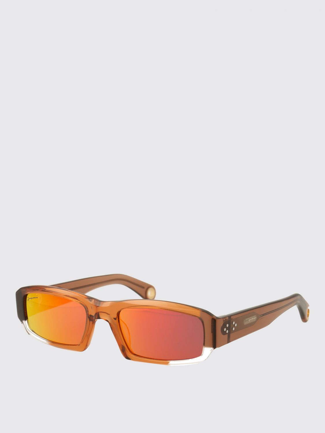 JACQUEMUS Sunglasses Woman color Brown