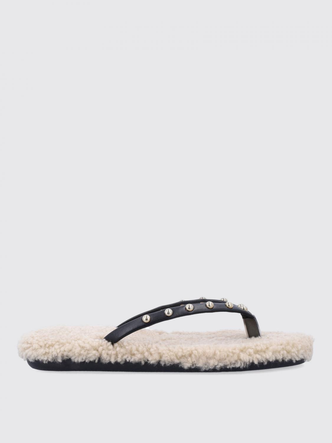 Ancient Greek Black Studs Slipper