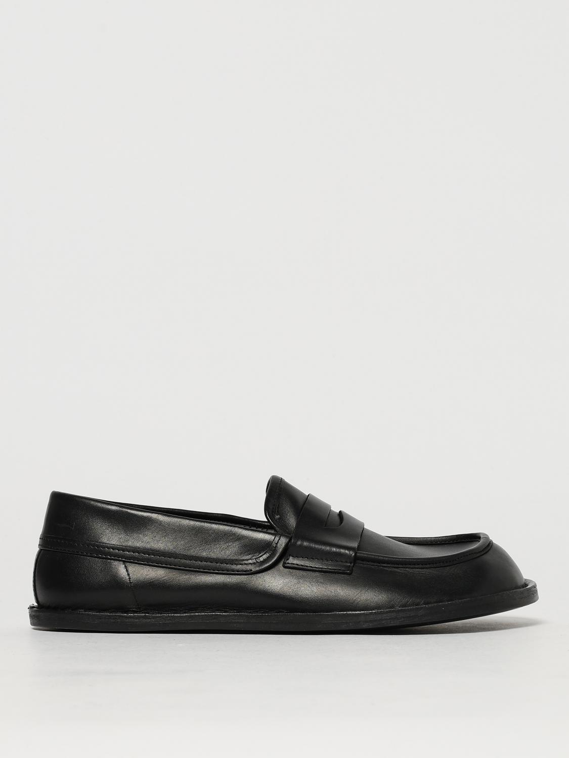 Moschino Desert Penny Strap Loafers In ブラック