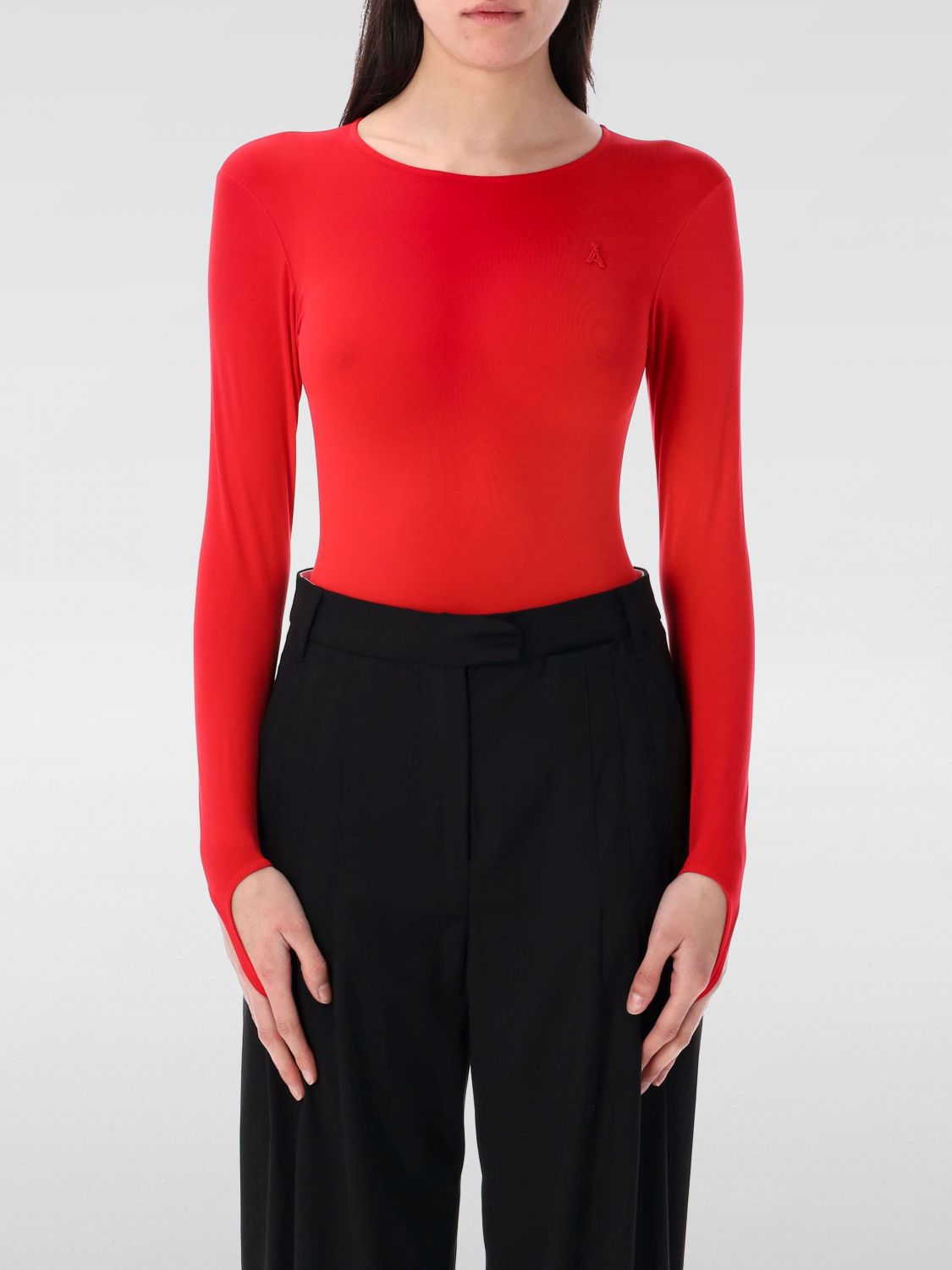 Andreädamo Andreādamo Sculpting Jersey Body In Red