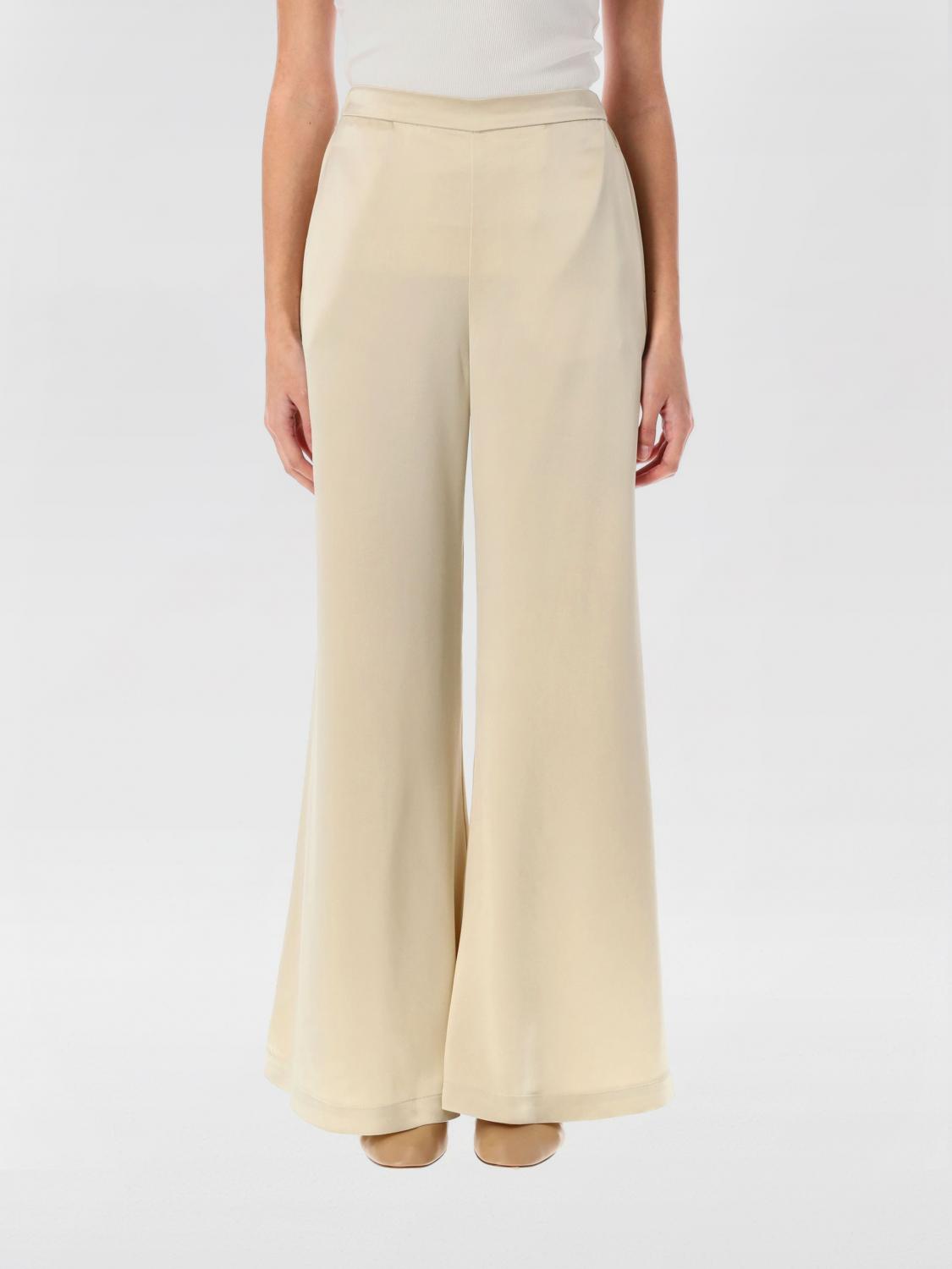 Shop By Malene Birger Pants  Woman Color Grey