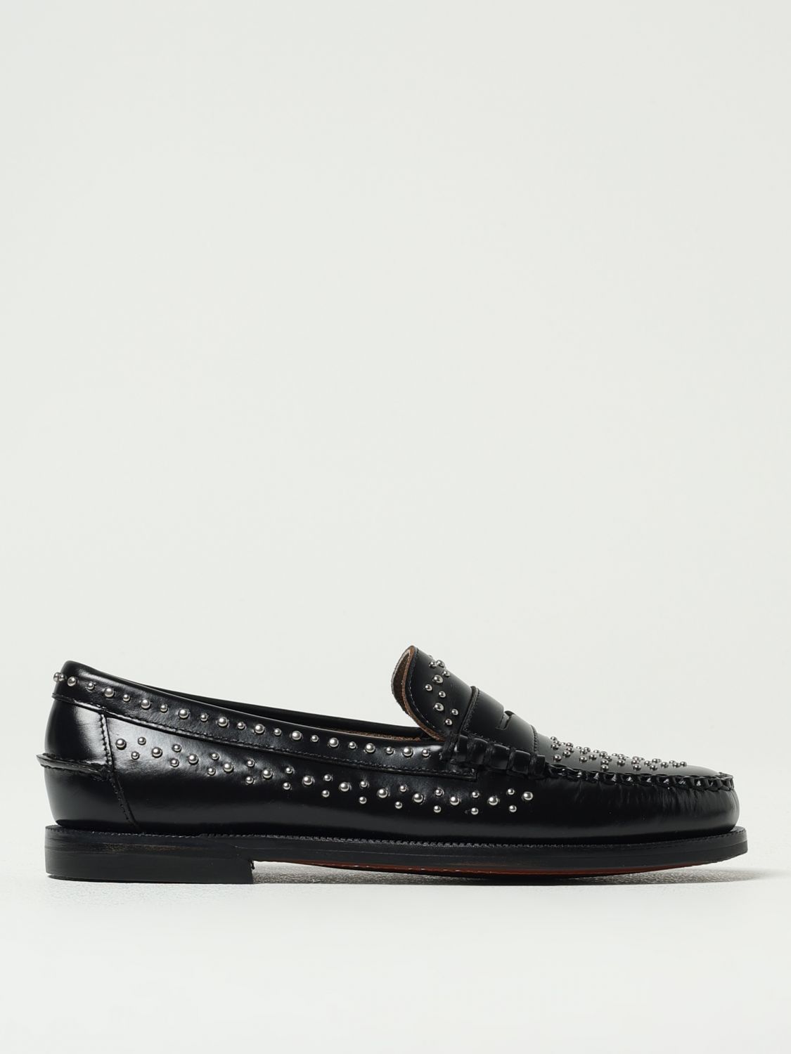 Sebago Moccasin With Hand-sewn Vamp And Rock-inspired Accents