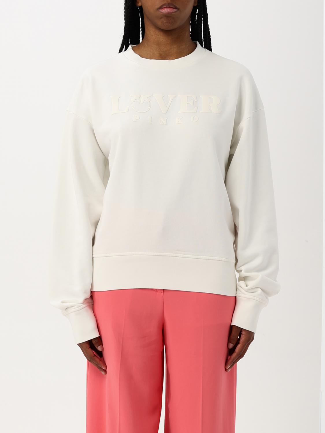 Pinko Sweater Woman Color White In White
