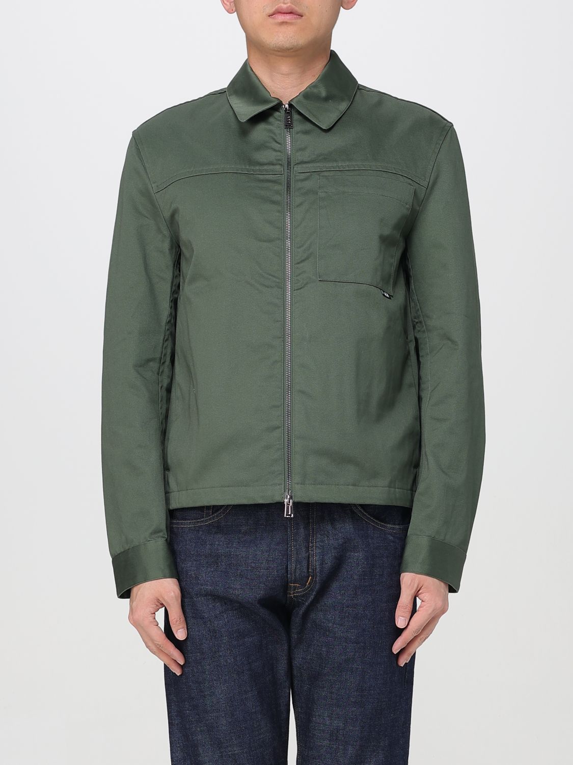 Add Jacket Men Color Green In Green