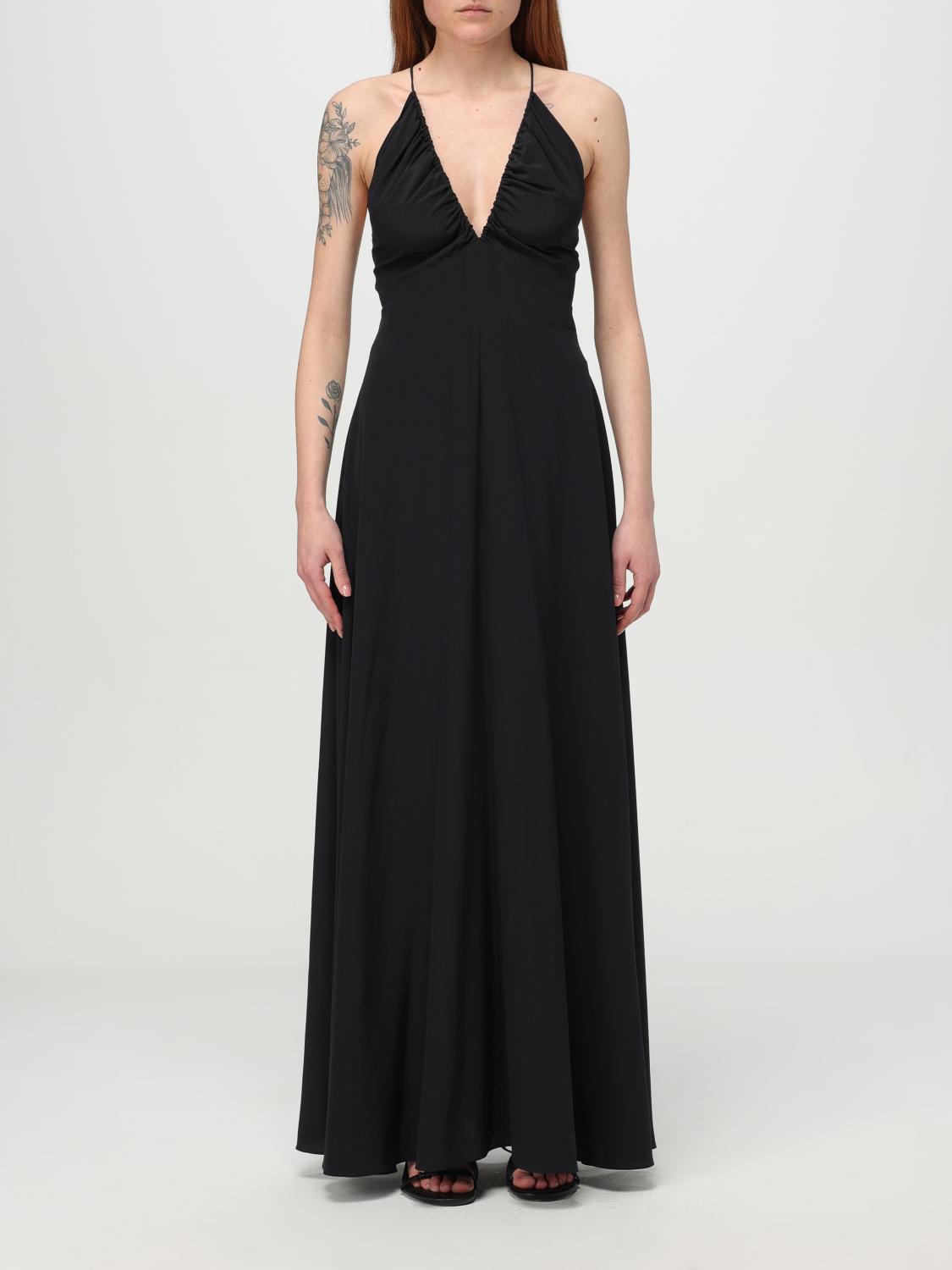 Aspesi Dress Woman Color Black In Black