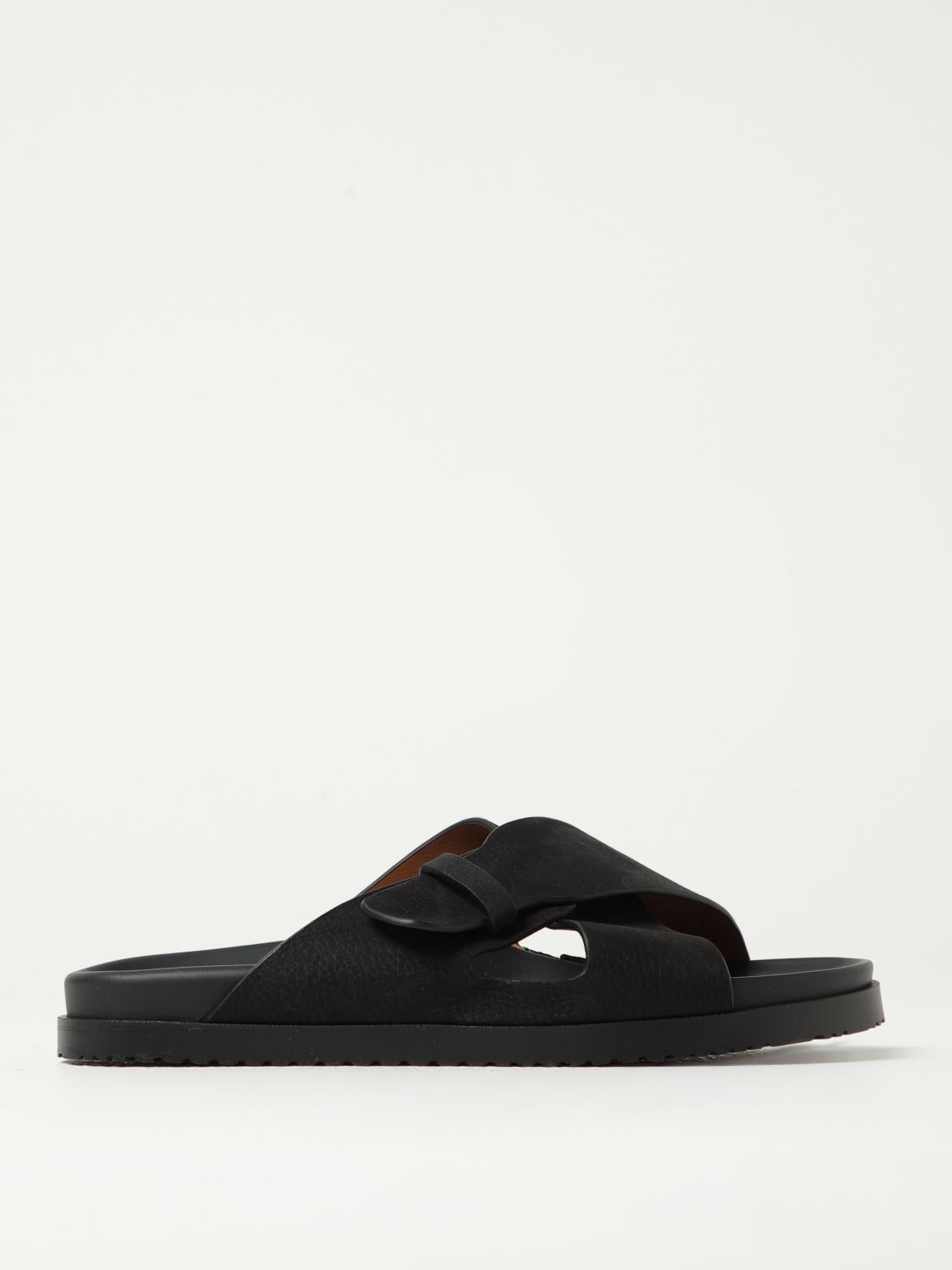 Doucal's Sandals  Men Color Black In Black