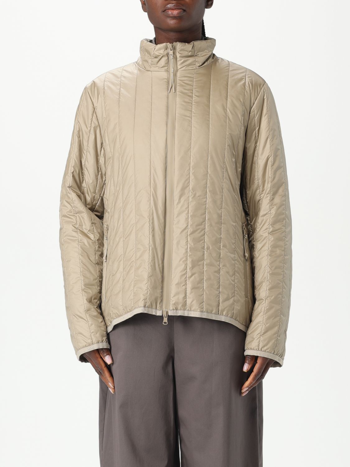 Mm Max Mara Jacket  Woman Color Beige In Beige