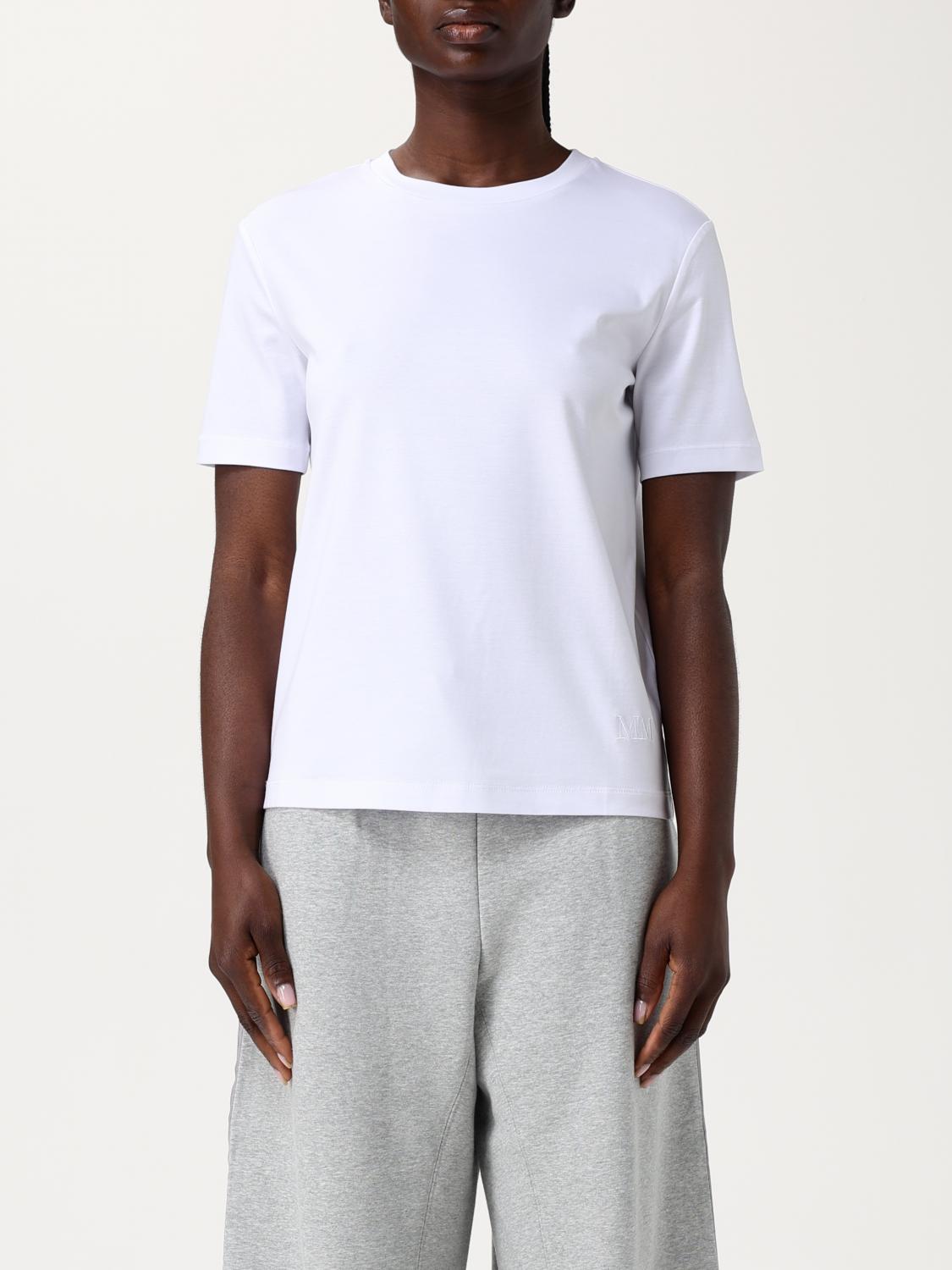 Mm Max Mara T-shirt Woman Color Natural In Natural