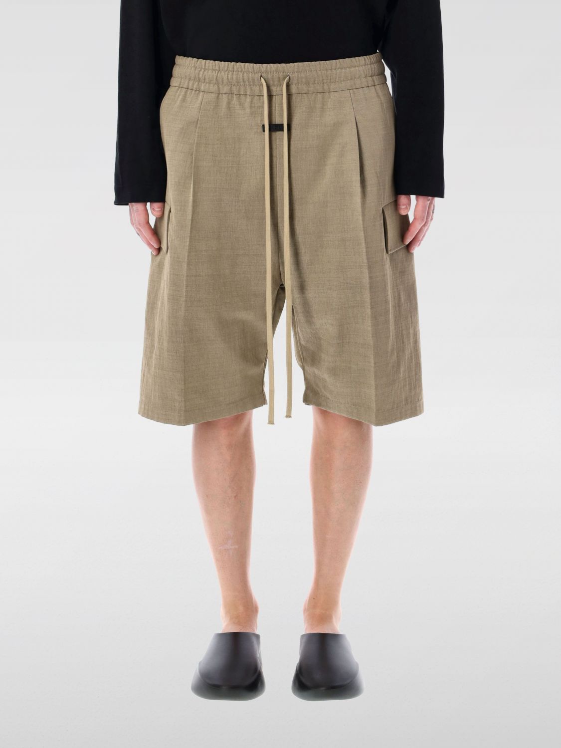 Shop Fear Of God Short Men Color Beige