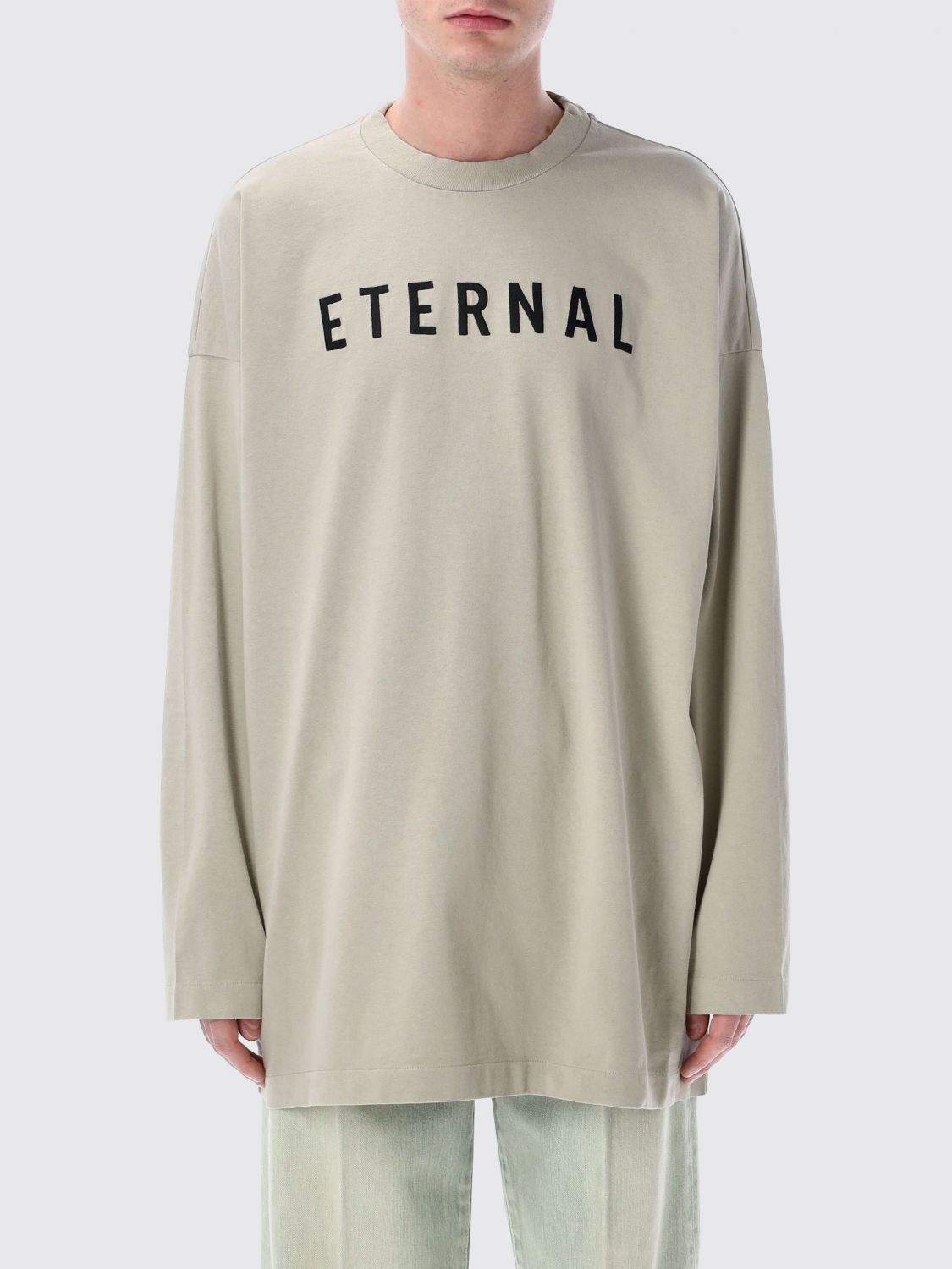 Shop Fear Of God Sweater Men Color Grey