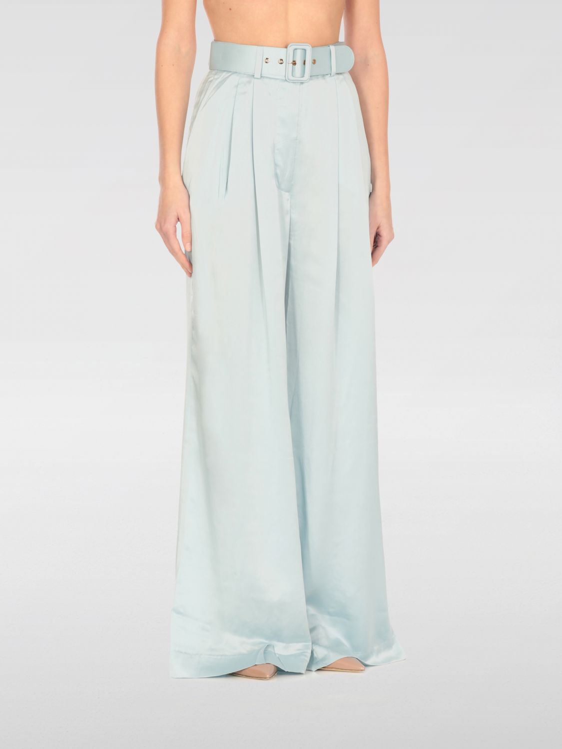 Zimmermann Trousers  Woman Colour Sky Blue