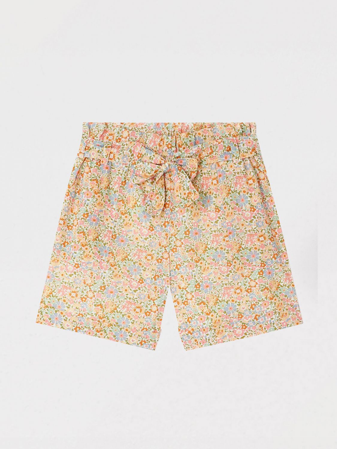 Bonpoint Elmie Floral Print Shorts In Pink