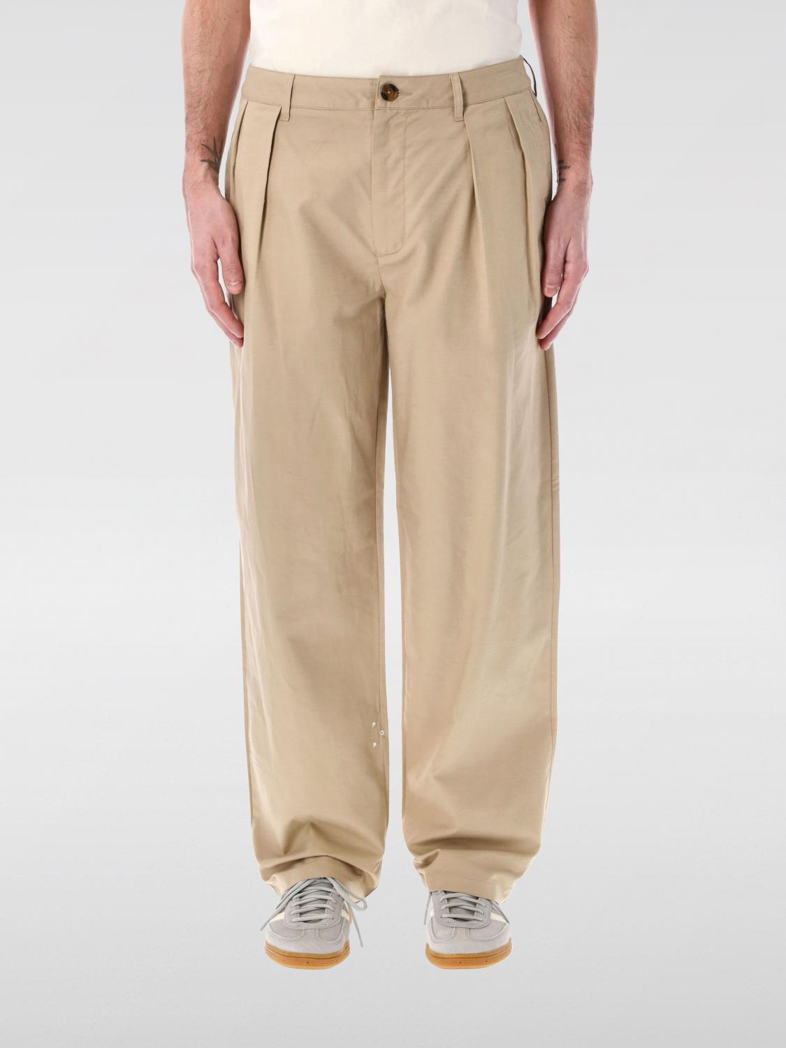 Pants Men color Beige - Pop Trading Company - Modalova