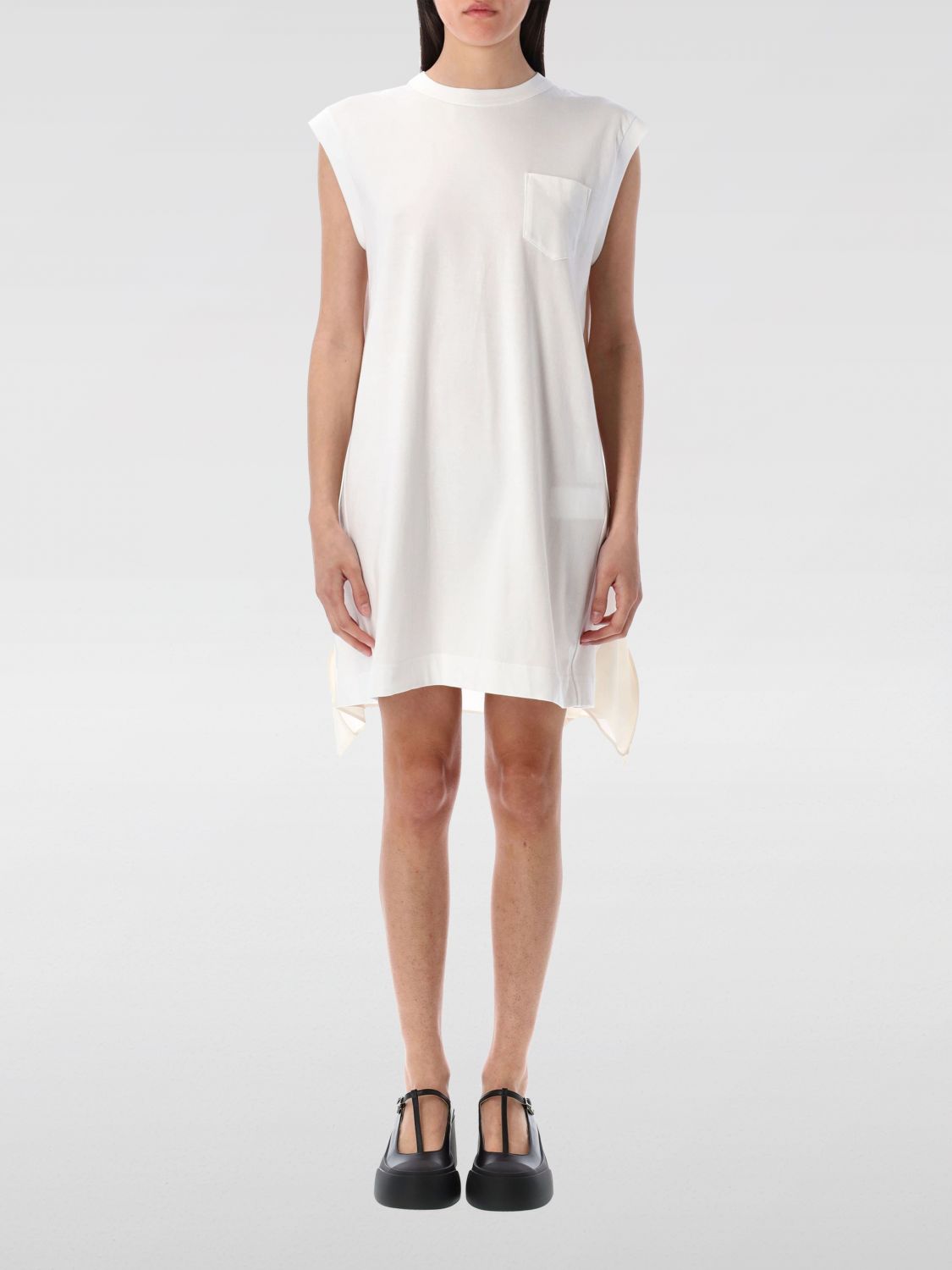 SACAI DRESS SACAI WOMAN COLOR WHITE G88175001