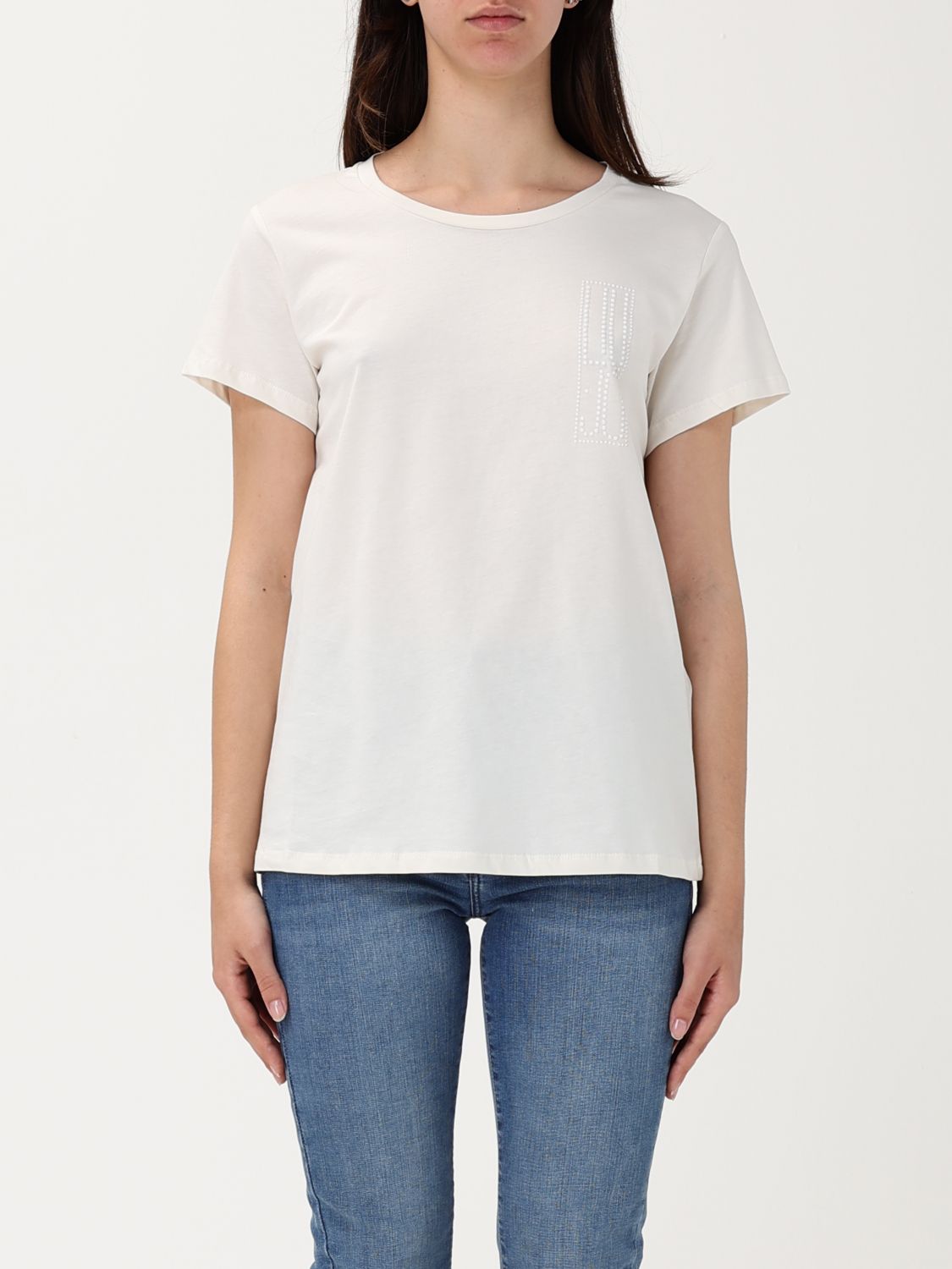 Liu •jo T-shirt Liu Jo Woman Color White In ホワイト