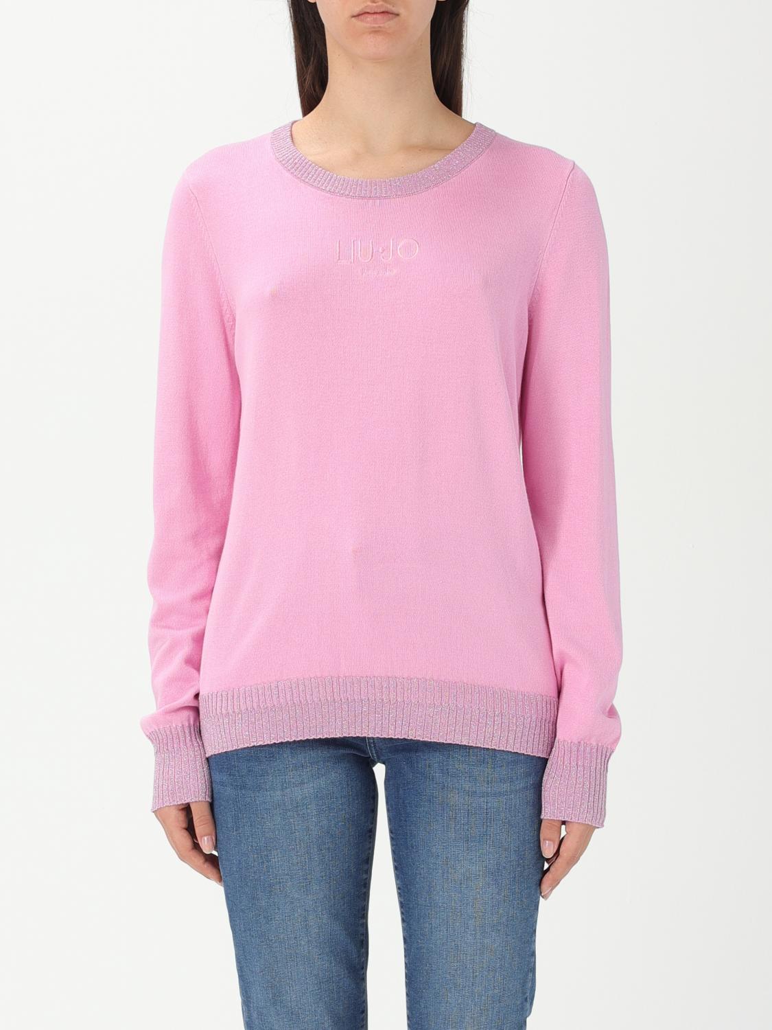 Liu •jo Sweater Liu Jo Woman Color Pink In ピンク