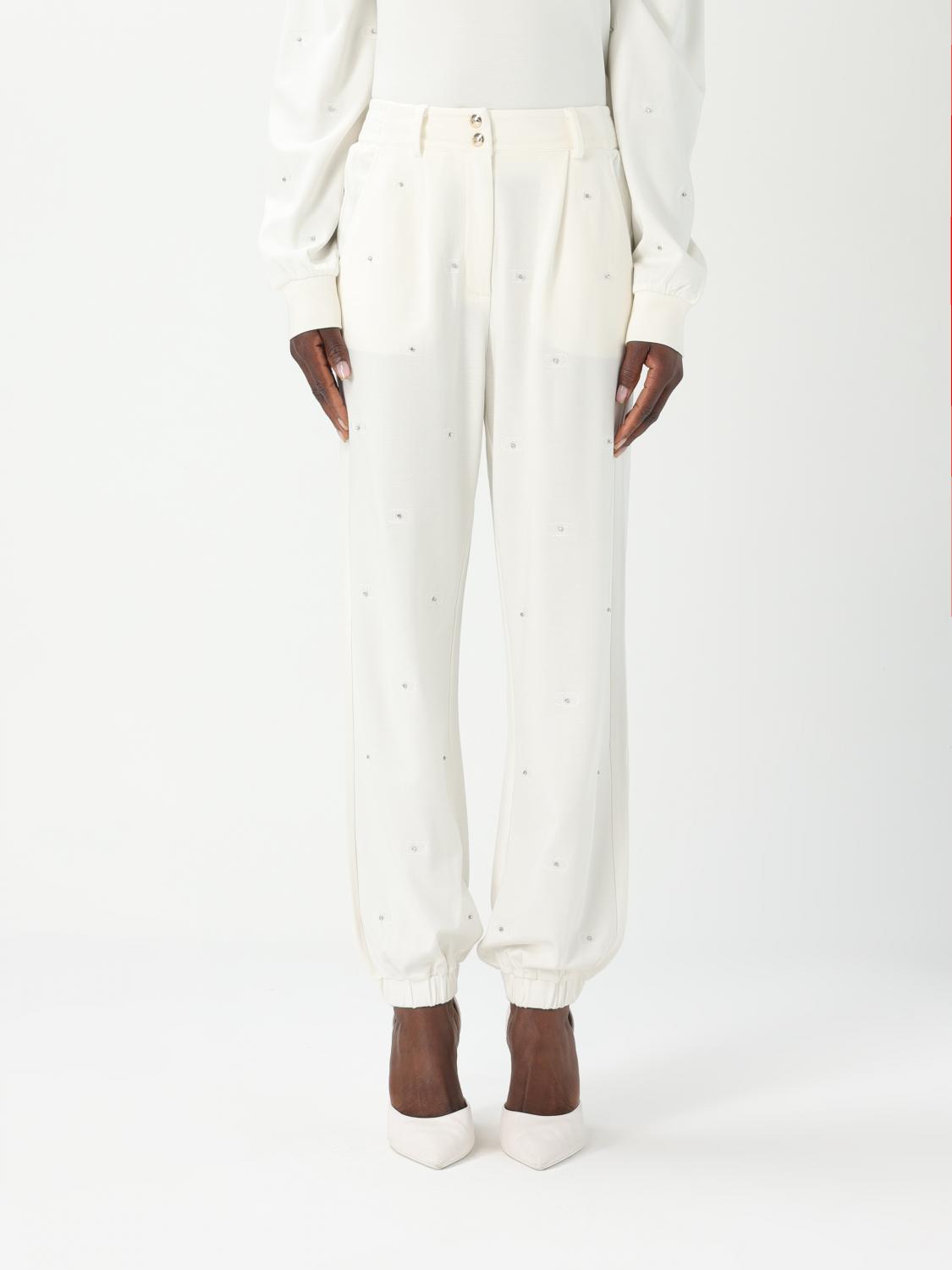 Liu •jo Pants Liu Jo Woman Color White In ホワイト