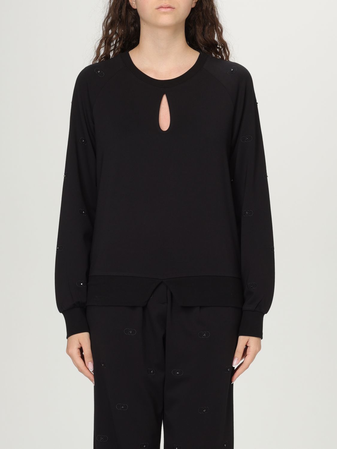 Liu •jo Sweatshirt Liu Jo Woman Color Black