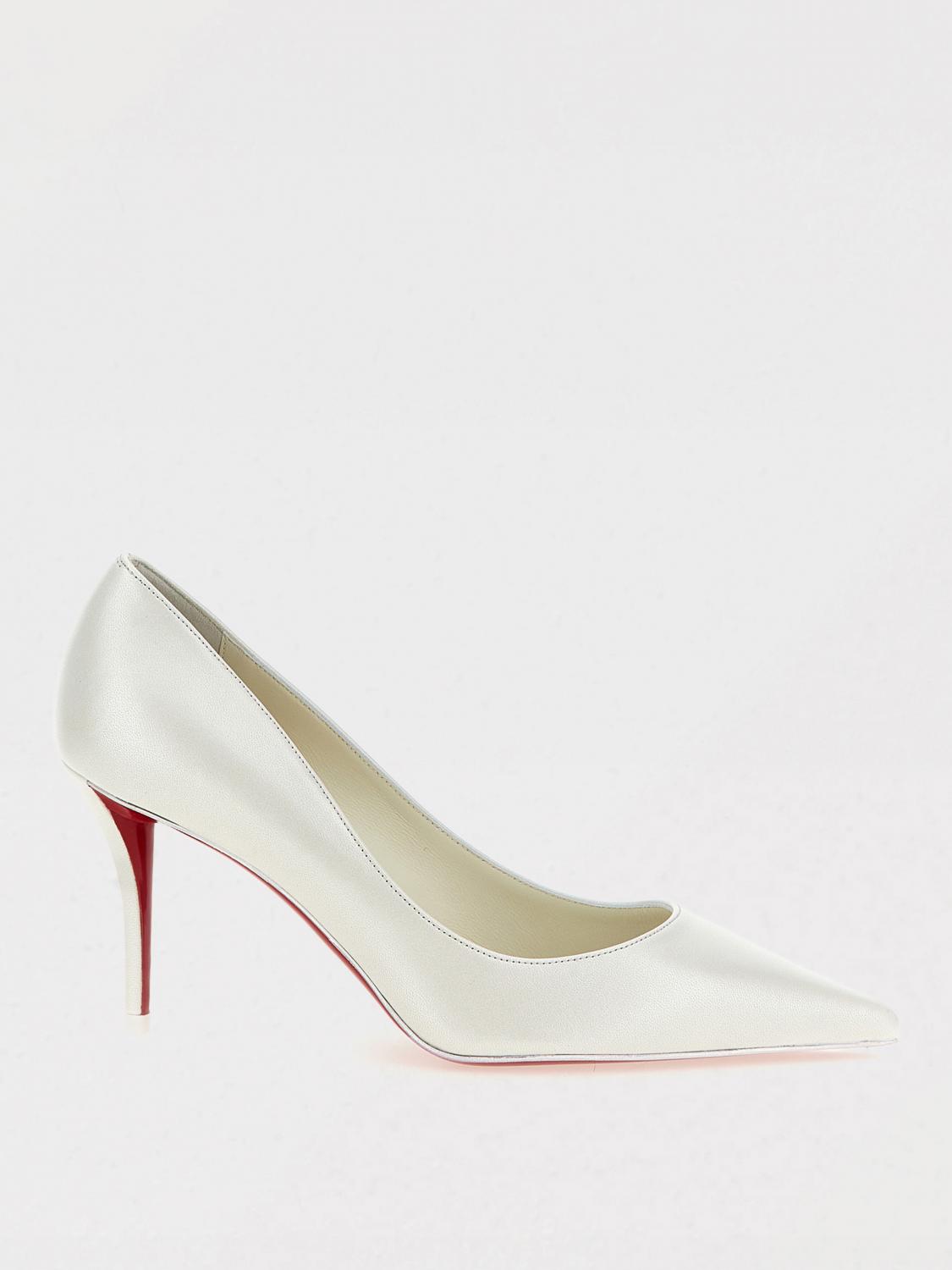 Christian Louboutin X Maison Margiela Martoubi 25 100 Leather Pump In White