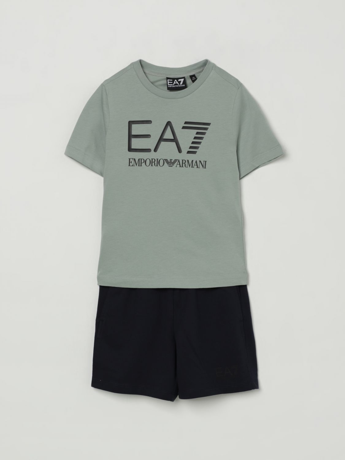 Shop Ea7 Clothing Set Kids Color Navy