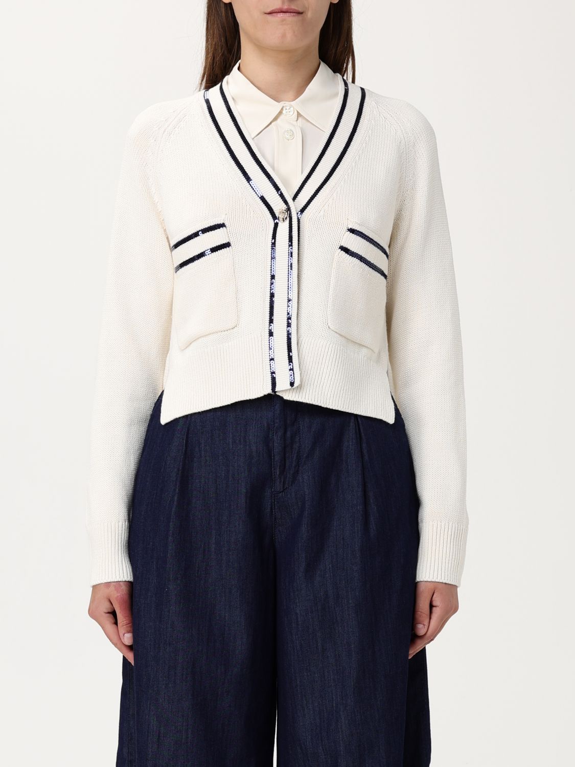 Liu •jo Sweater Liu Jo Woman Color Beige