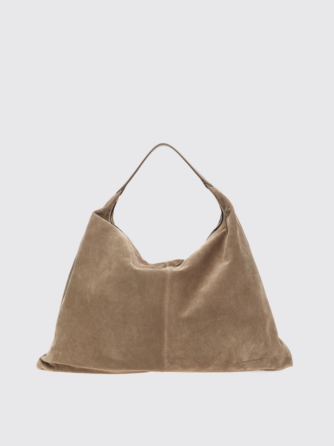 BRUNELLO CUCINELLI SHOULDER BAG BRUNELLO CUCINELLI WOMAN COLOR GREY G88510020