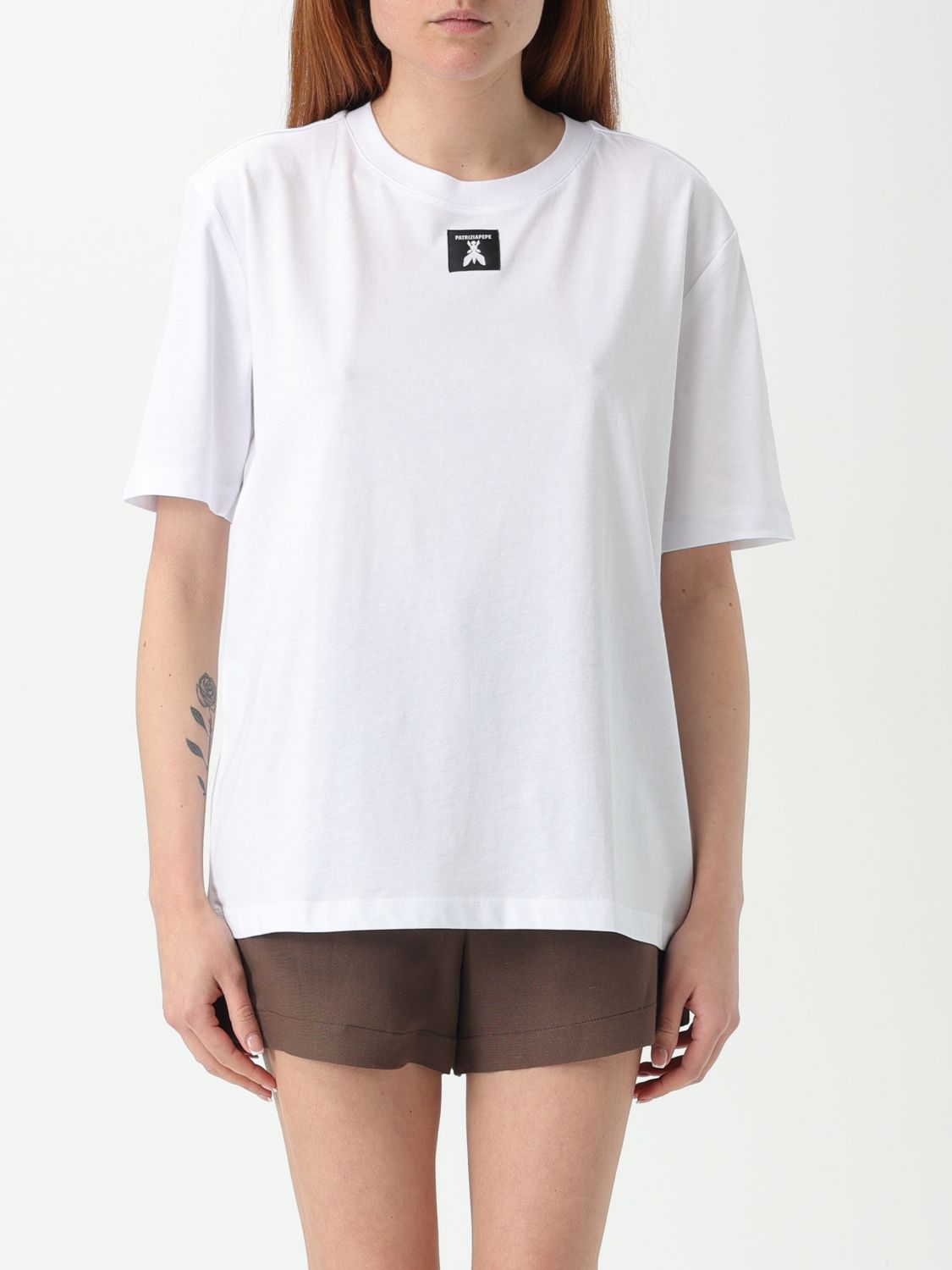 PATRIZIA PEPE T-SHIRT PATRIZIA PEPE WOMAN COLOR WHITE G88573001