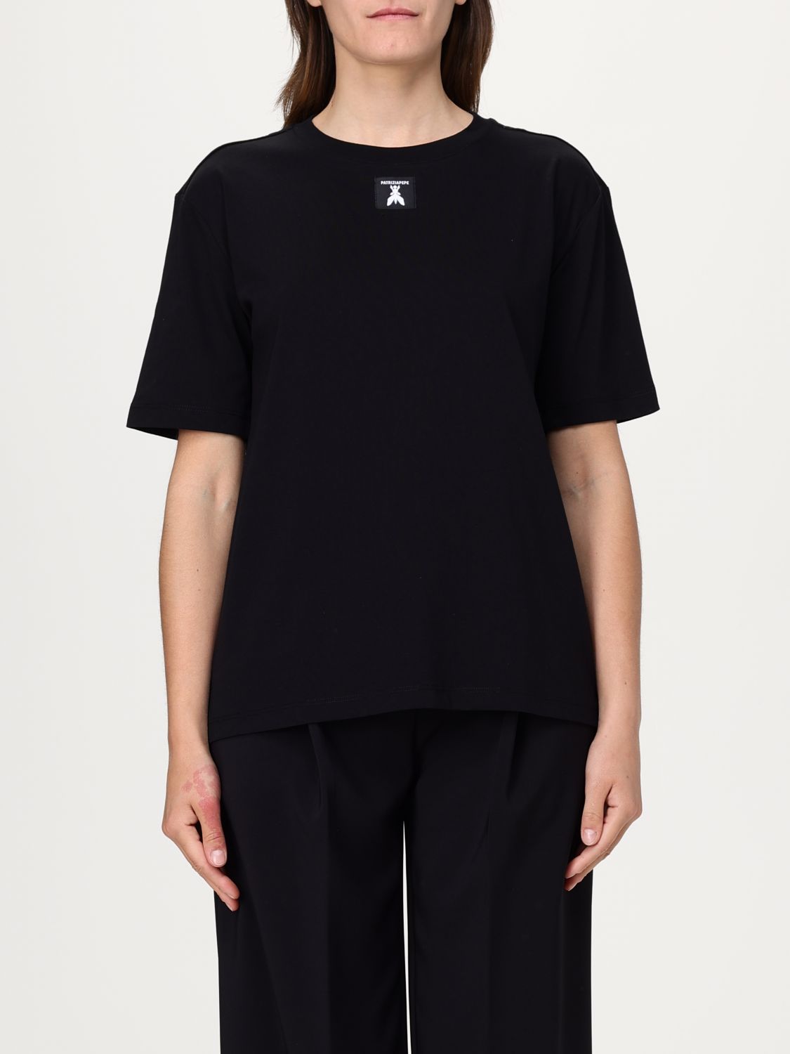 PATRIZIA PEPE T-SHIRT PATRIZIA PEPE WOMAN COLOR BLACK G88573002